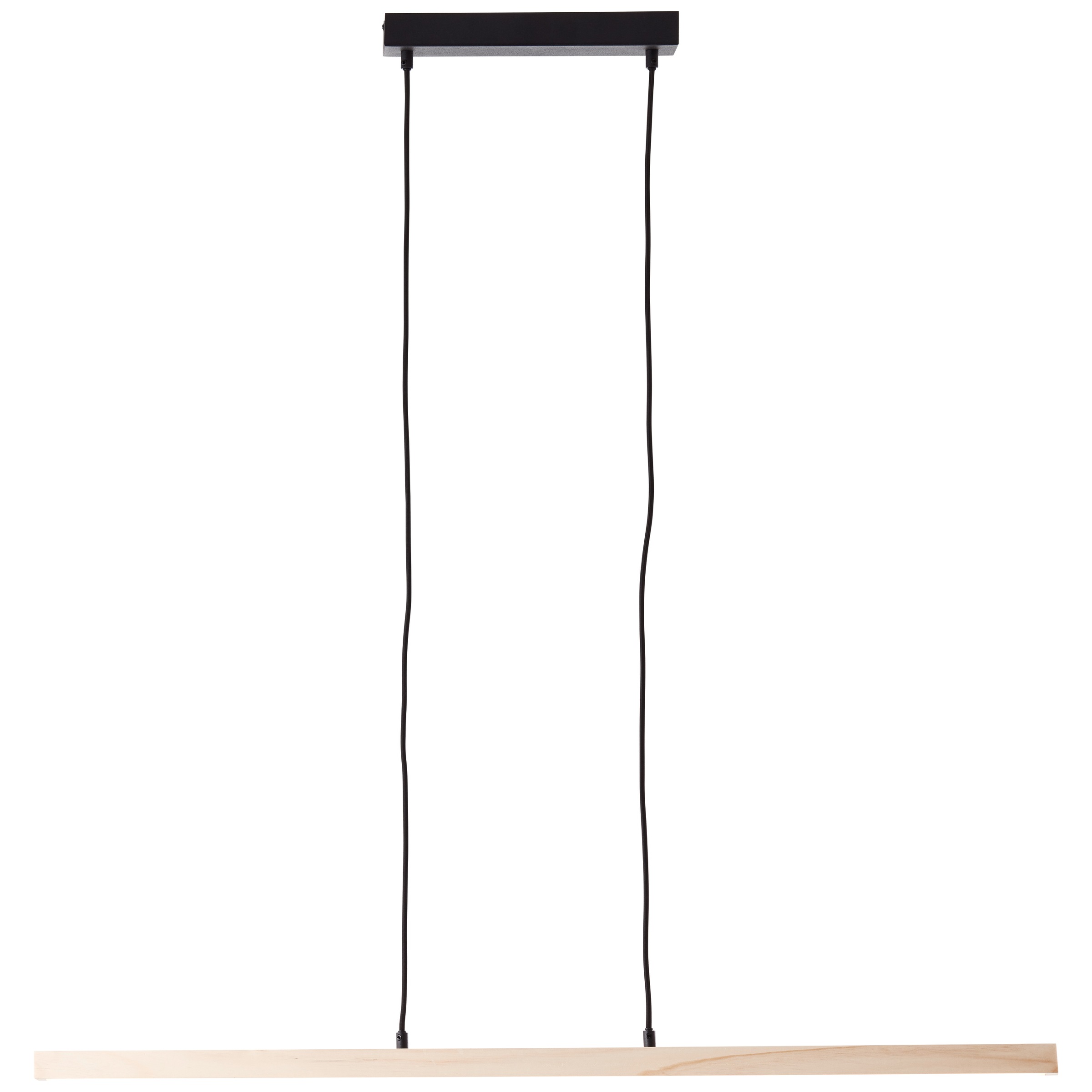 Brilliant LED Pendelleuchte »Arion«, aus Holz, 150 cm Höhe, 103 cm Breite, günstig online kaufen