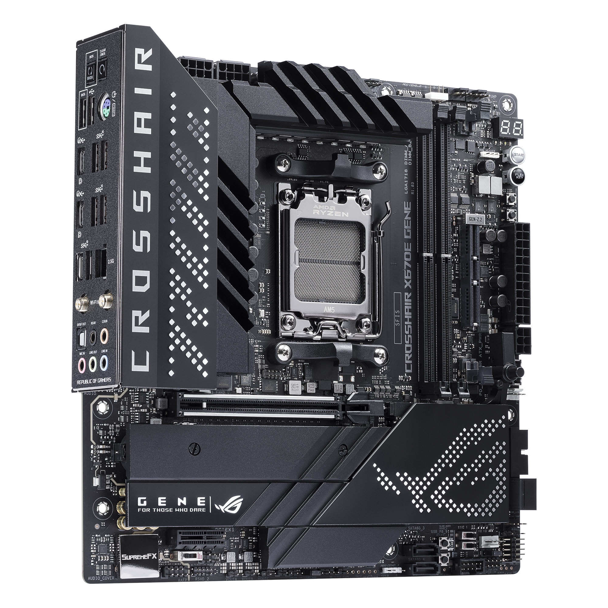 Asus Mainboard »ROG CROSSHAIR X670E GENE«