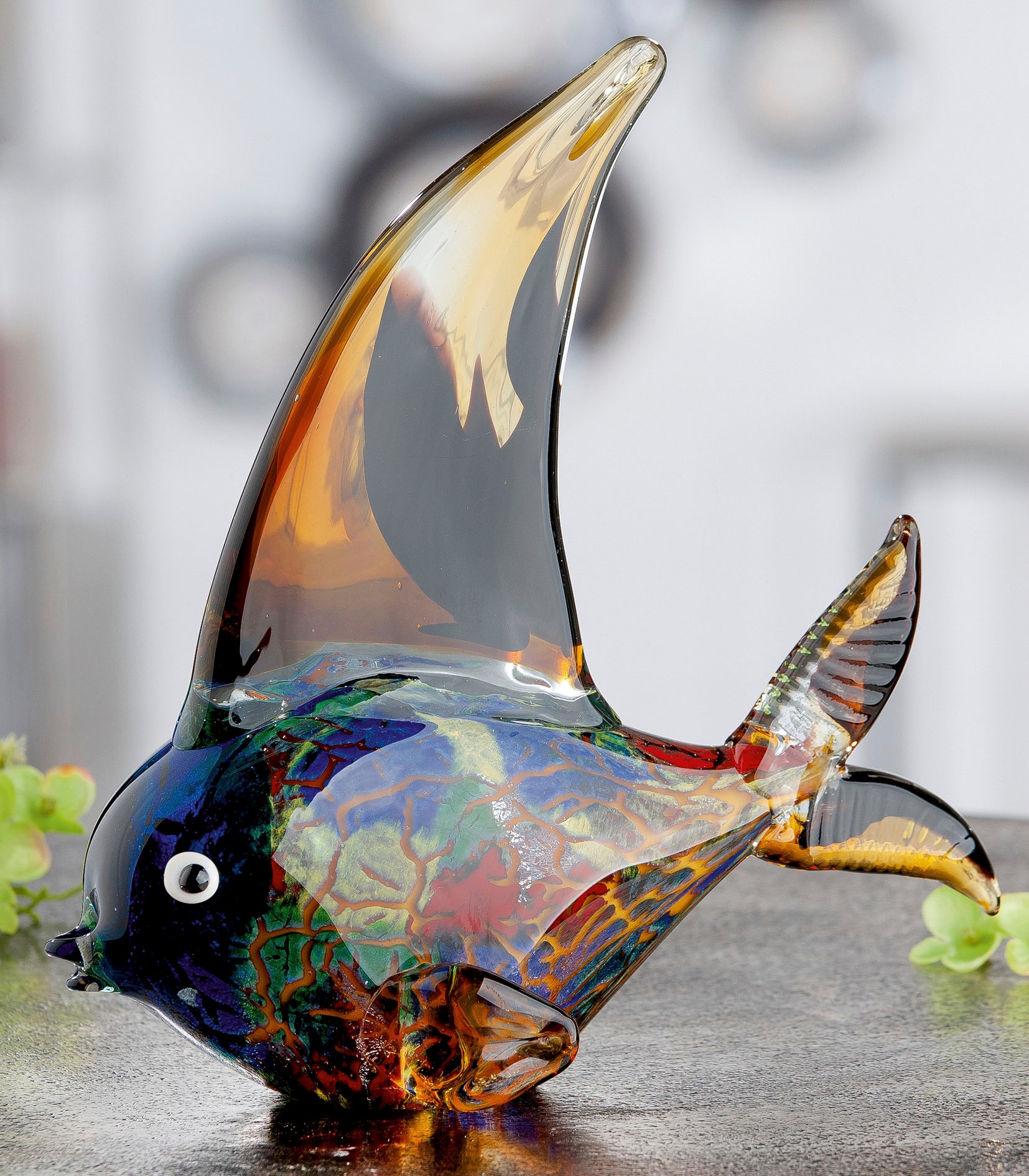 farblich »Glas Fisch«, kaufen by online Tierfigur durchgefärbt Gilde Casablanca