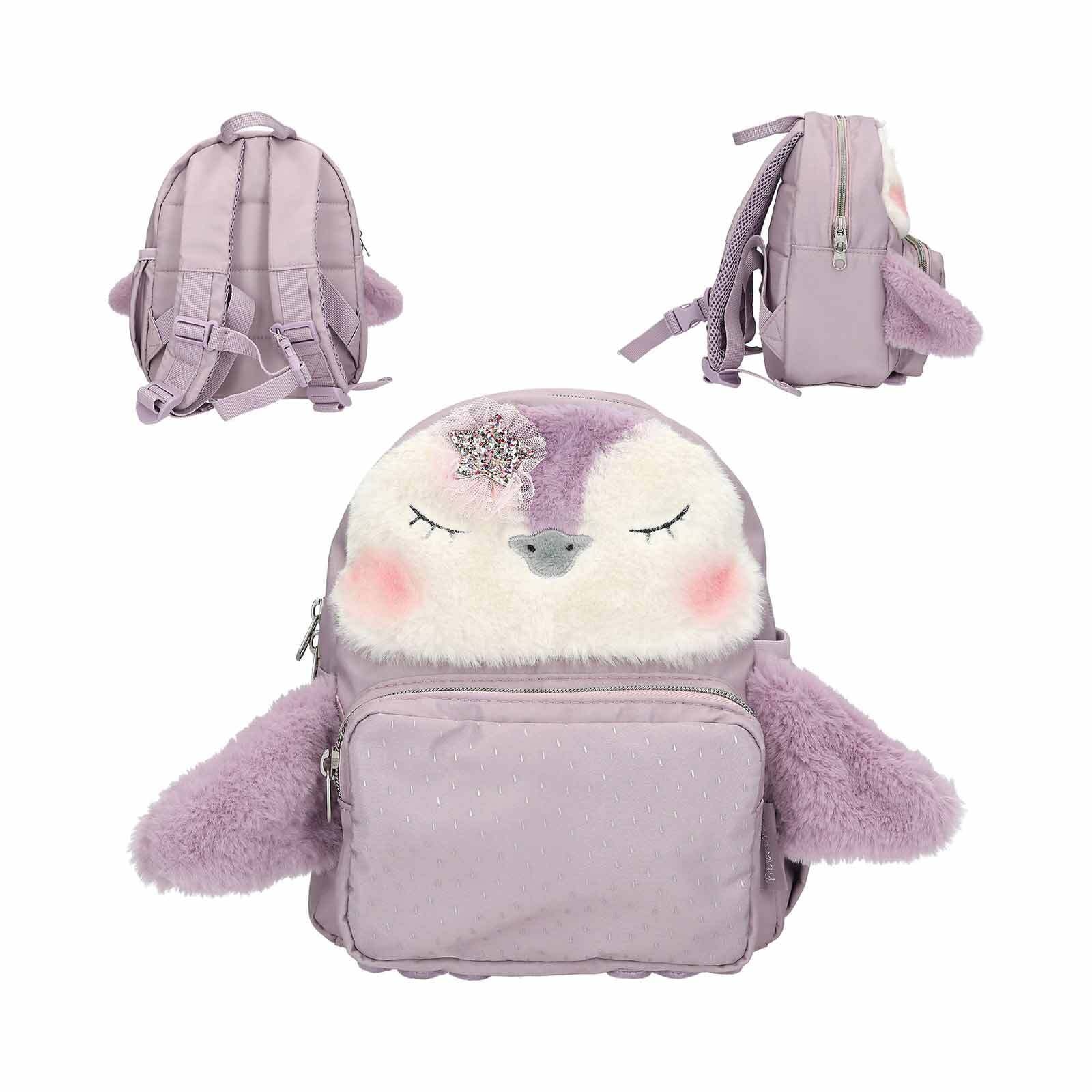 Depesche Rucksack »Rucksack PENGUIN Princess Mimi 12 x 22 x 25 cm rosa«