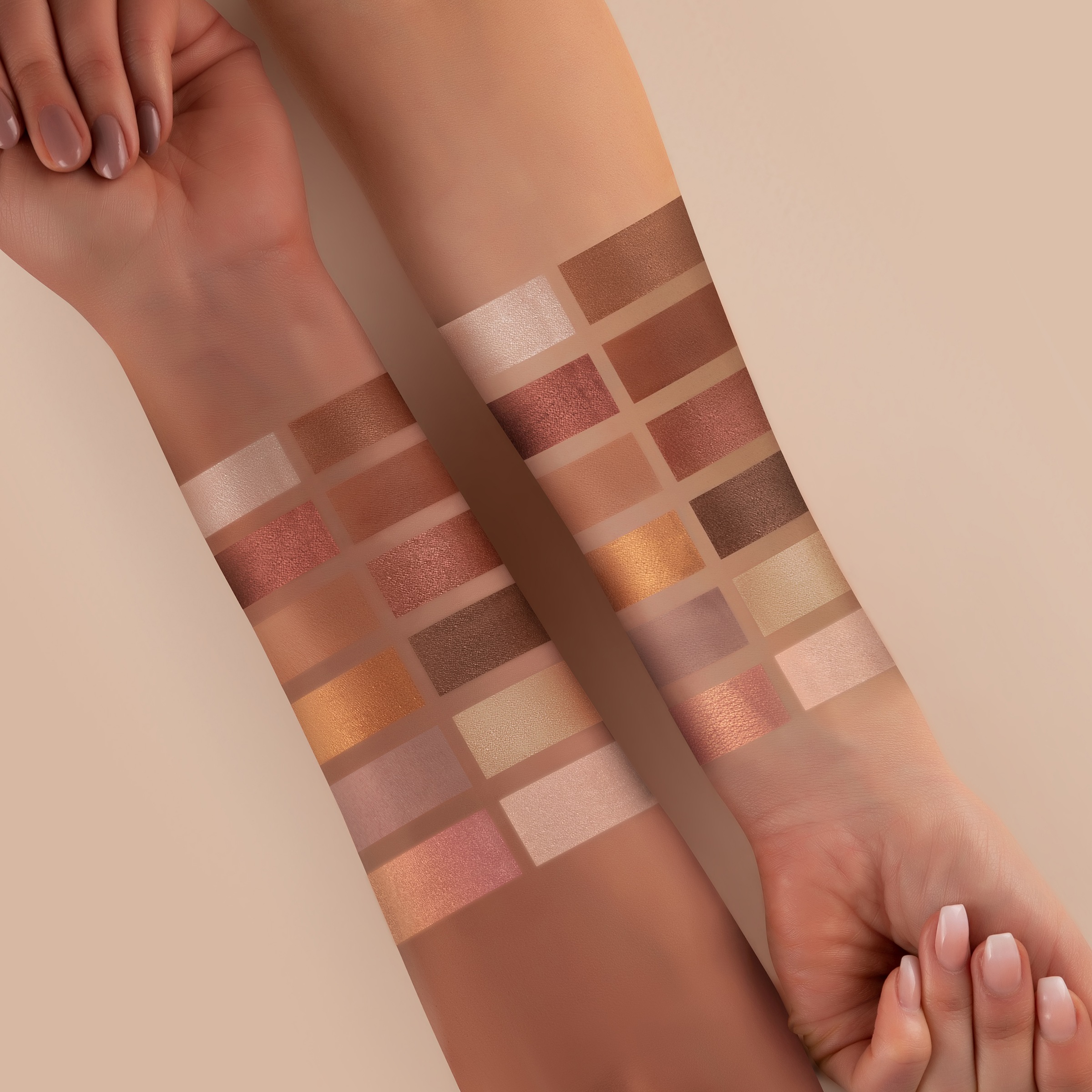 Luvia Cosmetics Lidschatten-Palette »Karmaflage« Matt und schimmernd, hochpigmentiert, müheloses Verblenden.