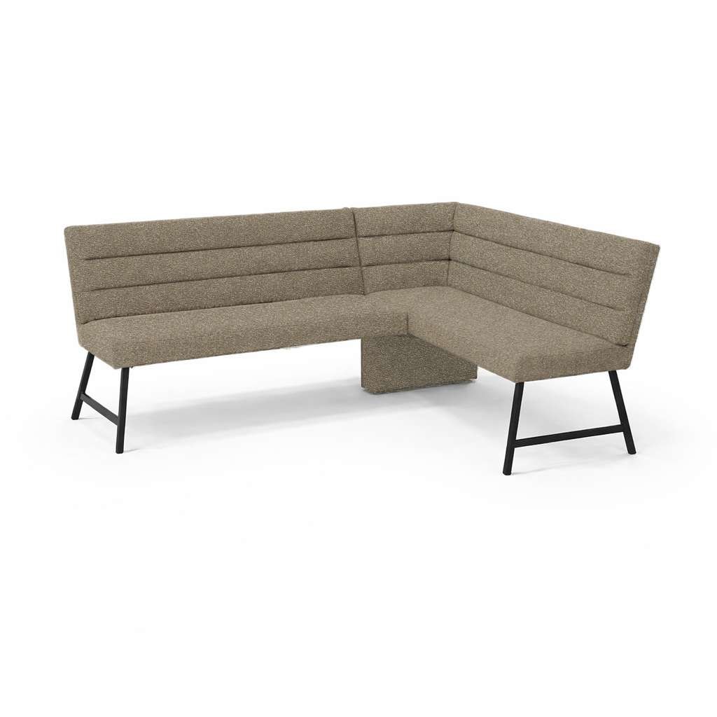 OTTO home Eckbank »Oregon Küchenbank, Polsterbank, Esszimmerbank, 177x140 cm« Moderne Bank und  Farben, Sitzplatzanzahl: 4/5, Frei in Raum stellbar