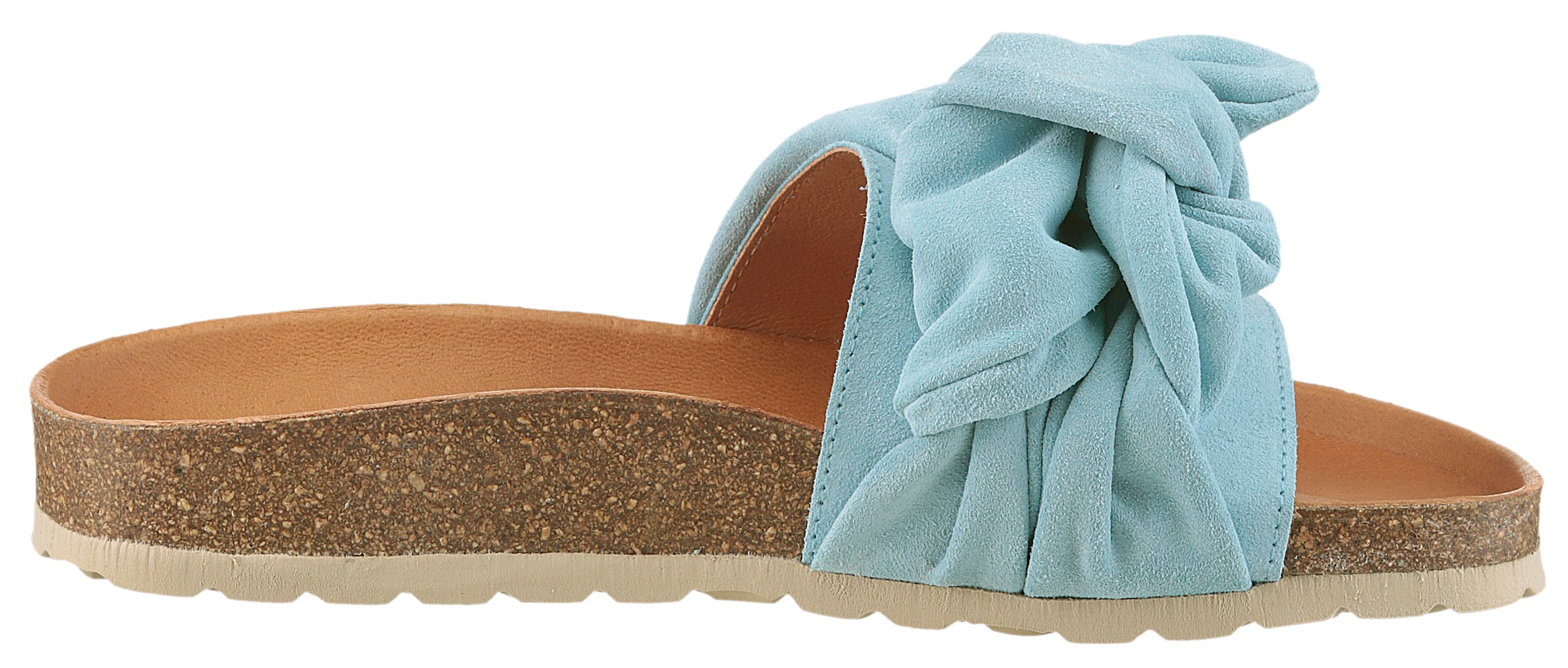 VERBENAS Pantolette »Roxy Roda«, Sommerschuh, Schlappen, Strandschuh zum Schlupfen