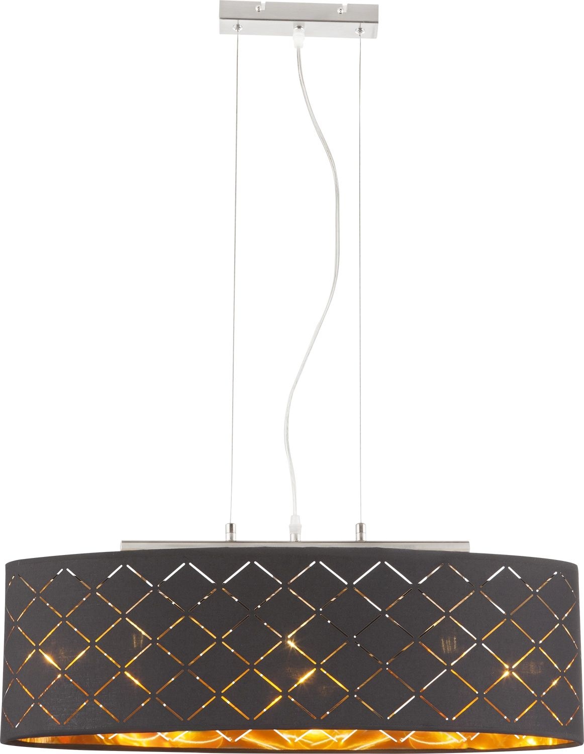 GLOBO LIGHTING LED Pendelleuchte »CLARKE« E27 1 Stk. Warmweiß Hängeleuchte, günstig online kaufen