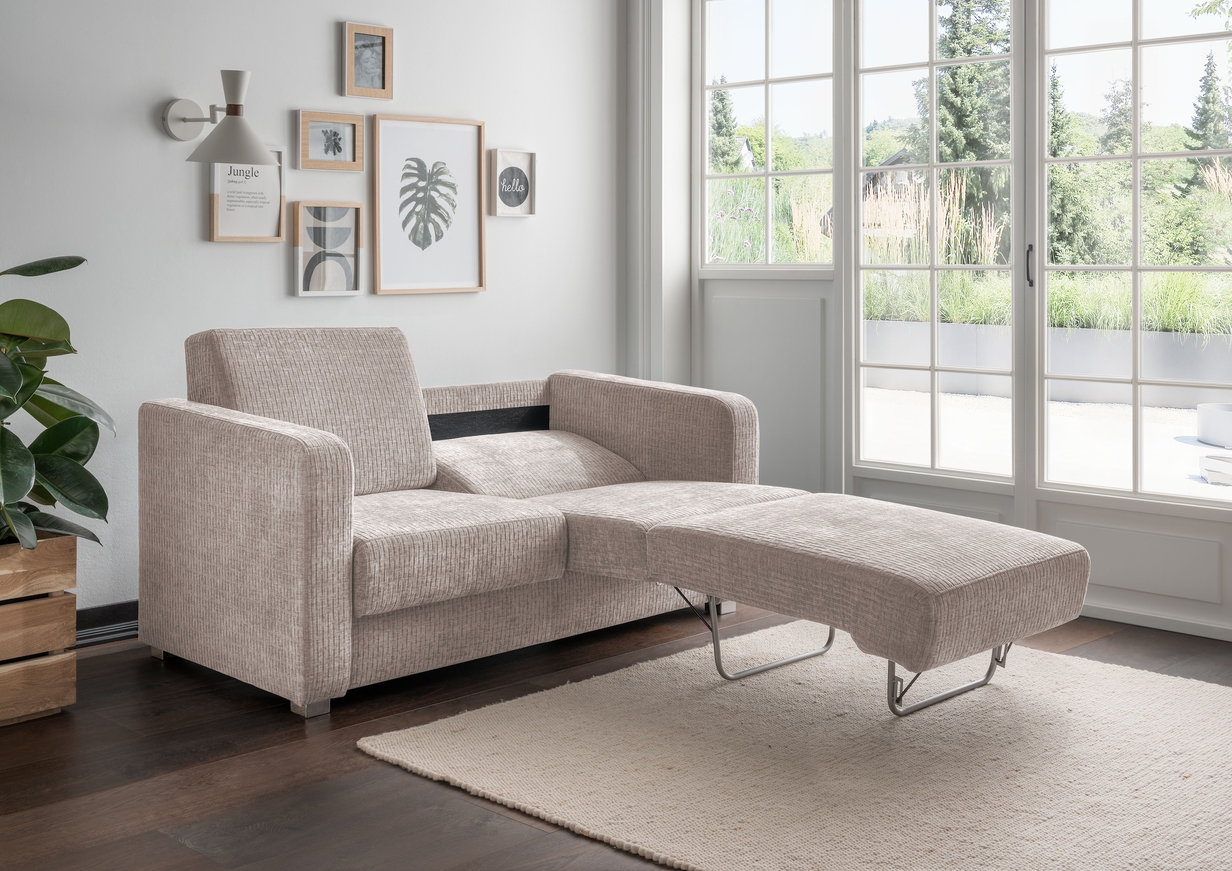 INOSIGN Schlafsofa »Mia Problemlöser Sofa, Einzelauszug, Bettsofa, zeitlos günstig online kaufen