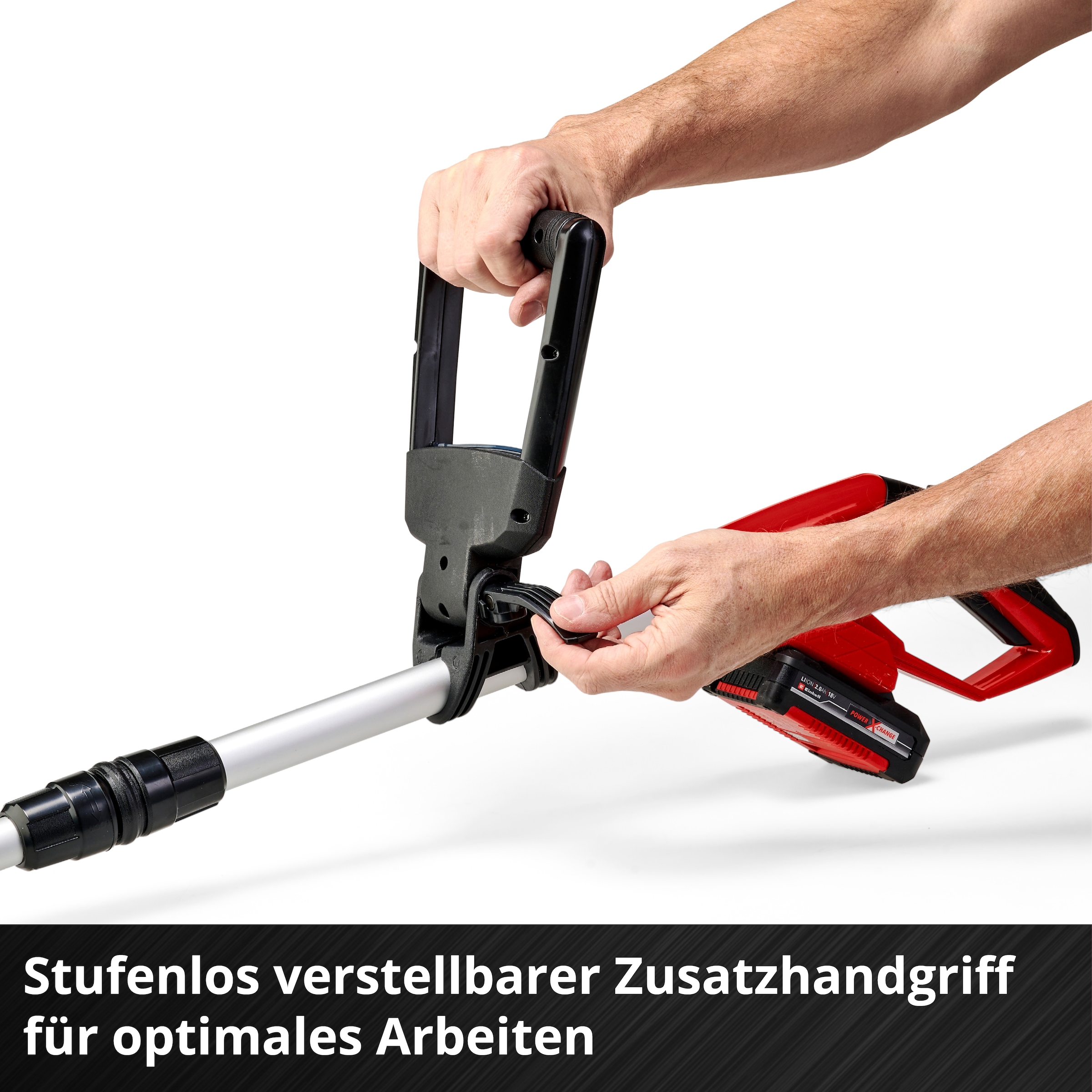 Einhell Akku-Fugenbürste »GC-CC 18 Li Solo«, inkl. Stahl- und Nylonbürste, ohne Akku und Ladegerät