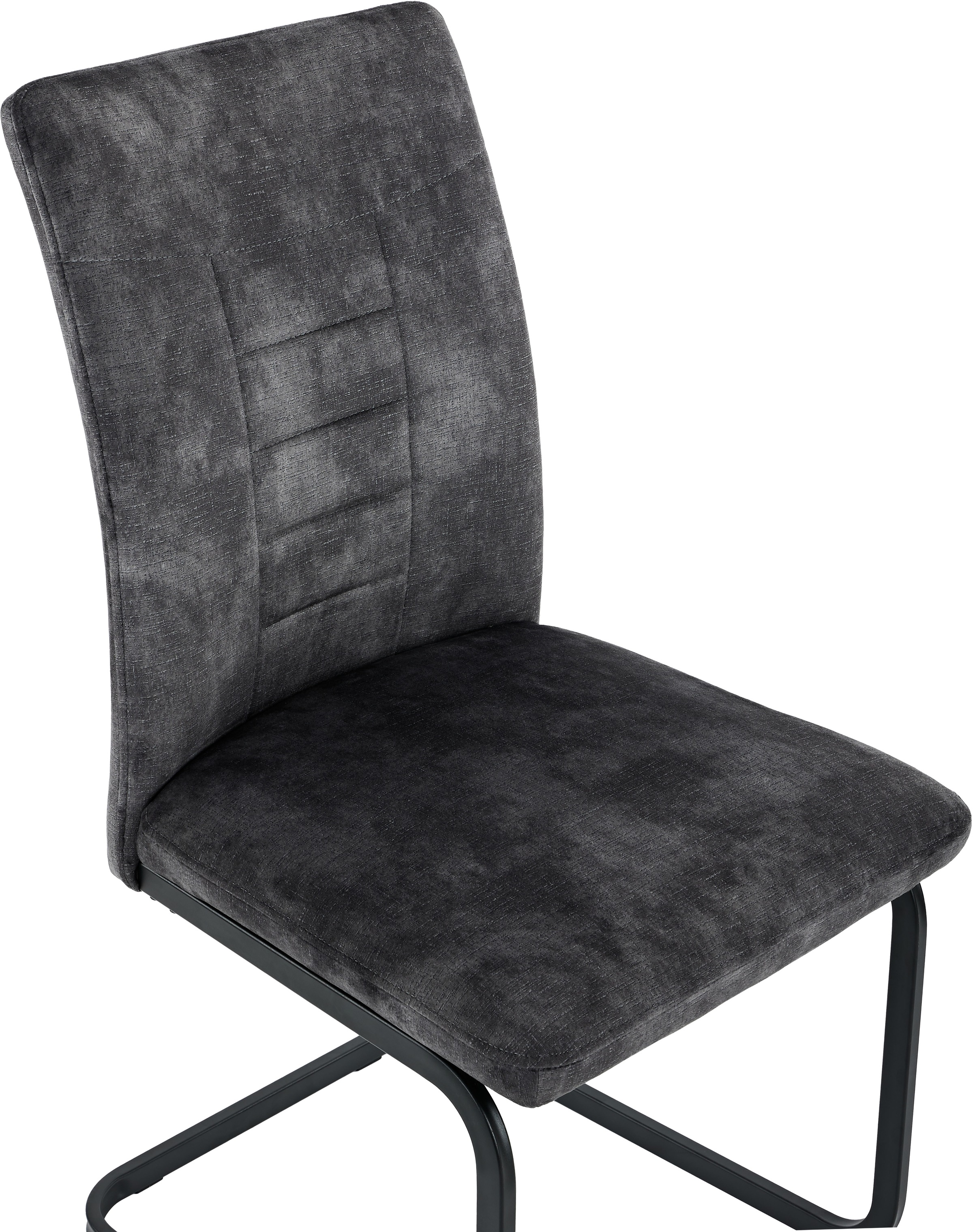 HELA Freischwinger »GELA« (Set) 4 Stk.XL, Wellenfederung, Komfortsitz, Vintage Optik, 140kg belastbar