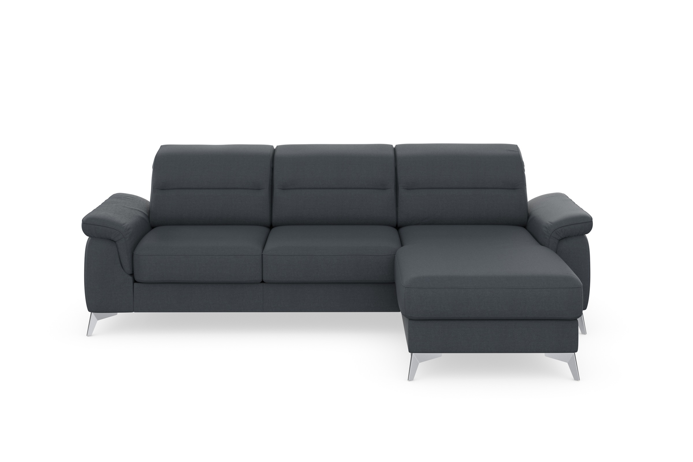 sit&more Ecksofa »Sinatra L-Form« mit Recamiere, optinal mit Kopfteilverste günstig online kaufen