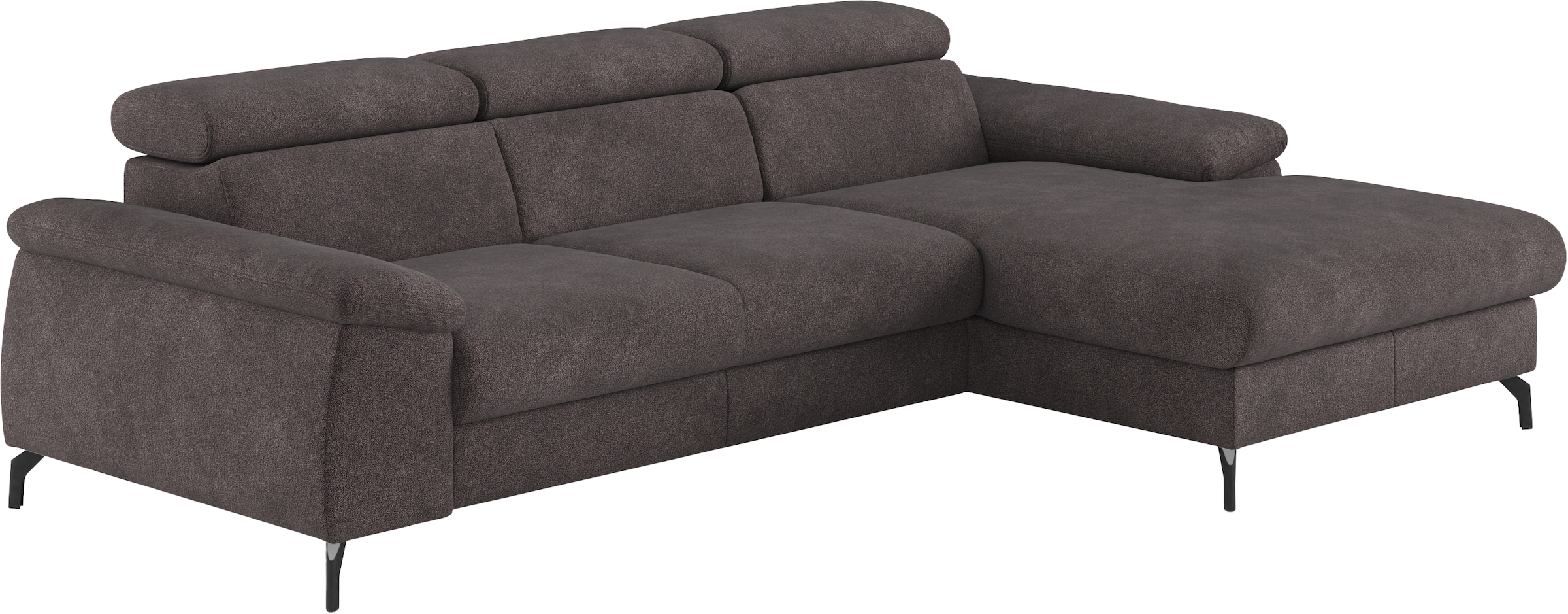 COTTA Ecksofa »Kitty L-Form«, mit Kopfteilverstellung, wahlweise mit Bettfunktion & Bettkasten