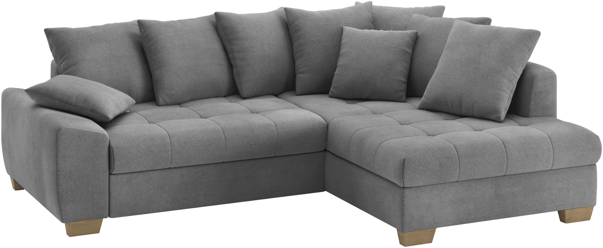 Mr. Couch Ecksofa »Nikita II, L-Form«, Wahlweise mit Bettfunktion, Bettkast günstig online kaufen