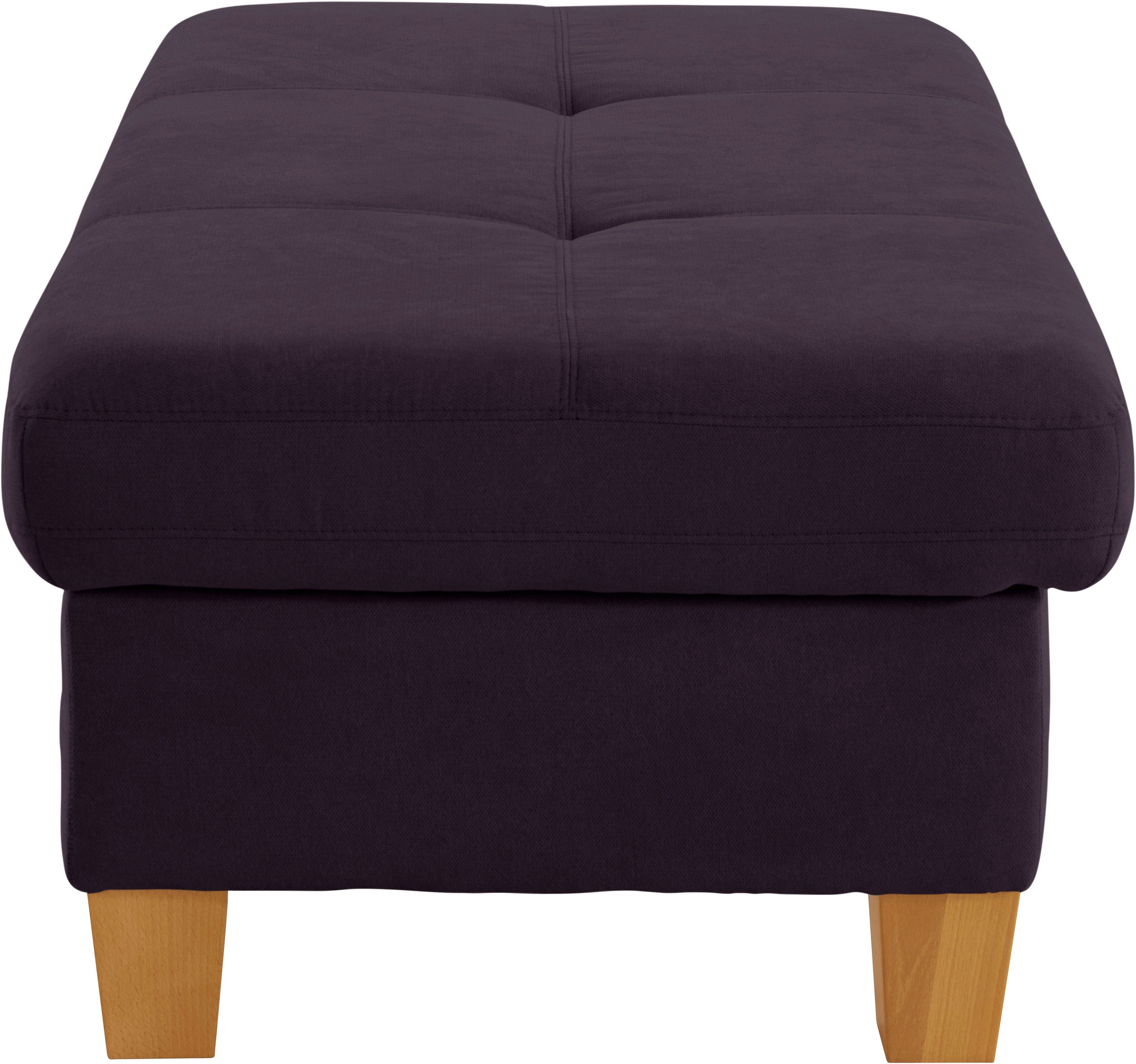 exxpo - sofa fashion Hocker »Enya Bankhocker mit Staufach unter der Sitzfläche«, schöne Detailverarbeitung
