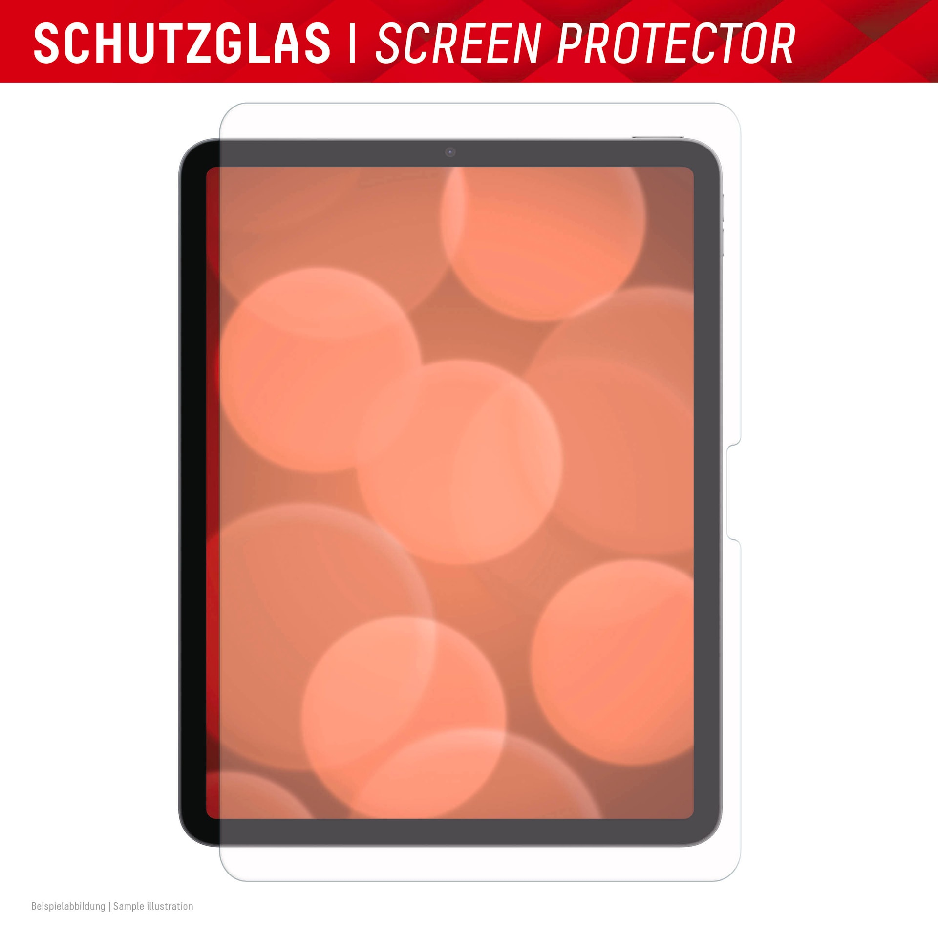 Displex Displayschutzfolie »Tablet Glass«, für Apple iPad Air 13'' (2024/2025), Displayschutz, Bildschirmschutz, kratz & stoßfest, einfaches Anbringen