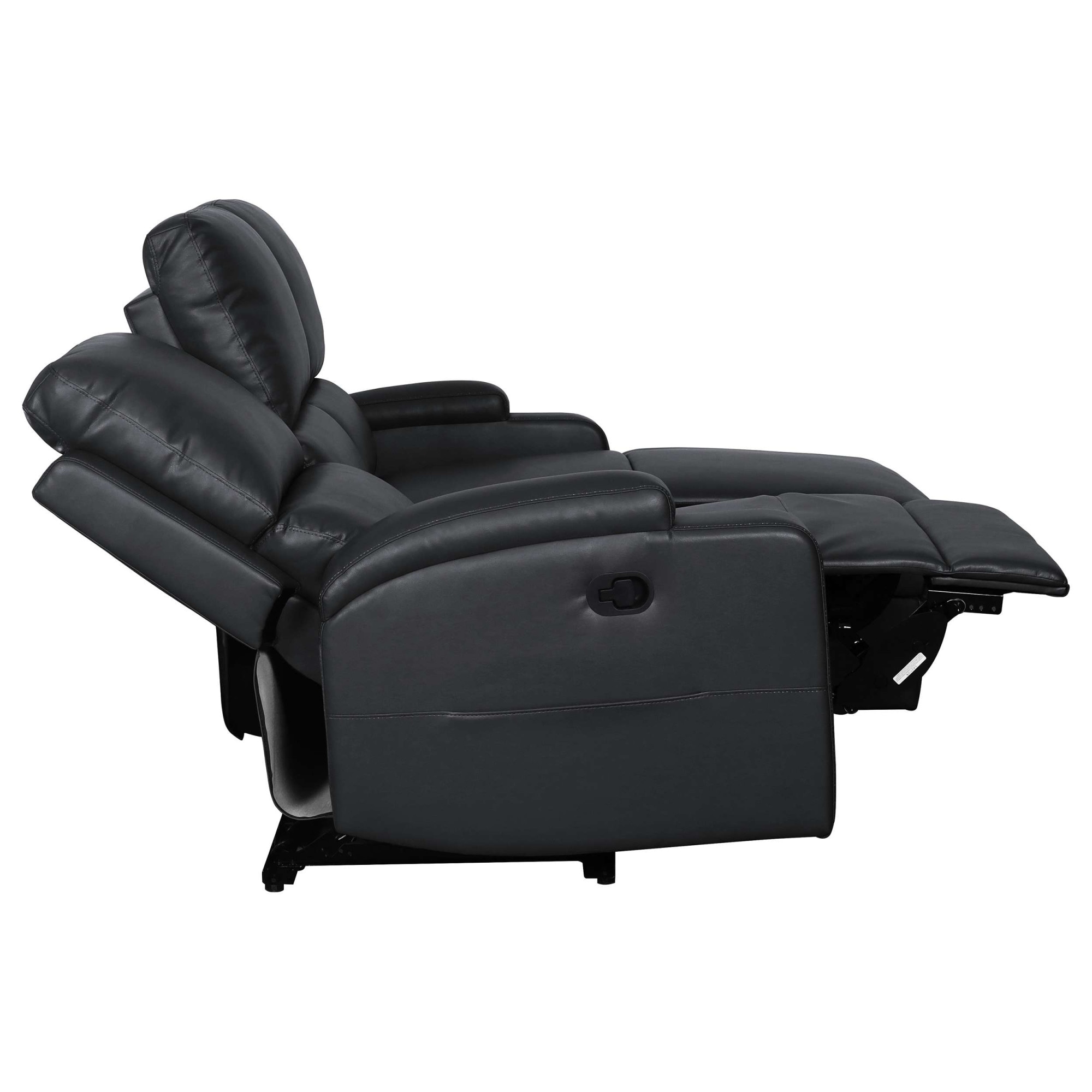 OTTO home Ecksofa »NAPORI Kunstleder, Multimediasofa, L-Form« man. oder elektr. Relaxfuntion, USB-A bei elektr. Variante, Staukasten