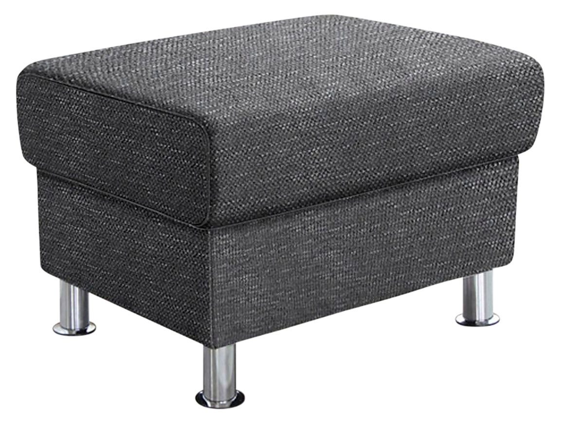 TRENDMANUFAKTUR Hocker »Rondo, Polsterhocker zur Serie, Breite 67 cm, Füße günstig online kaufen