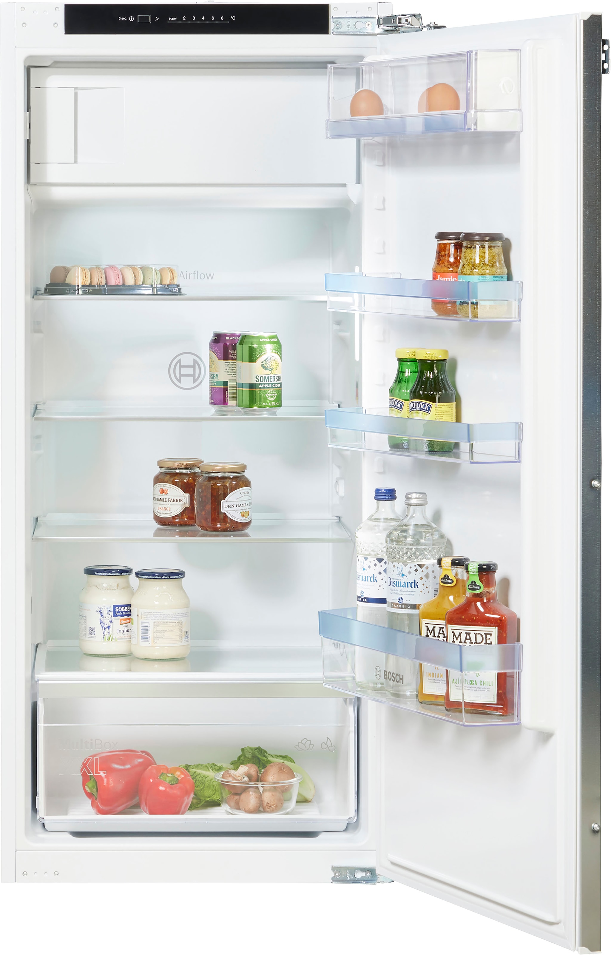 BOSCH Einbaukühlschrank »KIL42VFE0«, KIL42VFE0, 122,1 cm hoch, 54,1 cm breit  online kaufen | Kühlschränke