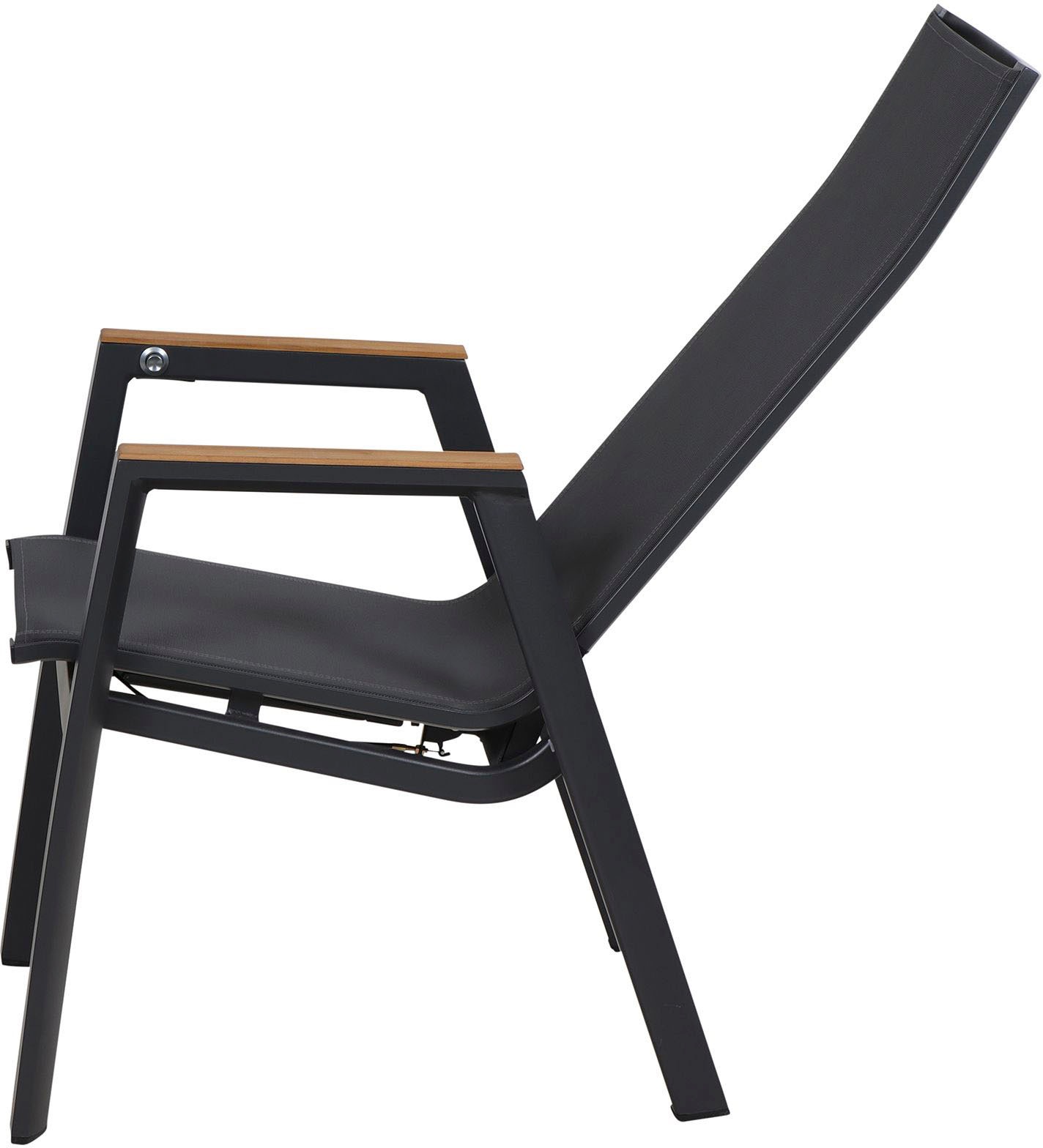 Siena Garden Garten-Essgruppe »Rondo«, (Set, 5 tlg.), bestehend aus 4 Sesseln und 1 Tisch