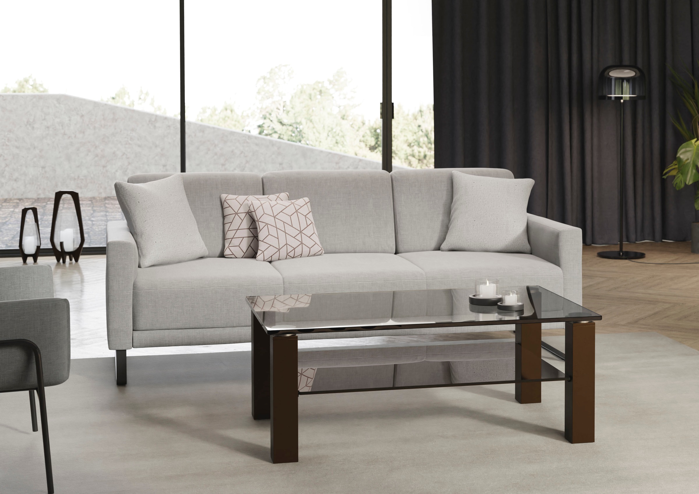 Eve Collection Couchtisch, rollbar, mit Ablageplatte günstig online kaufen
