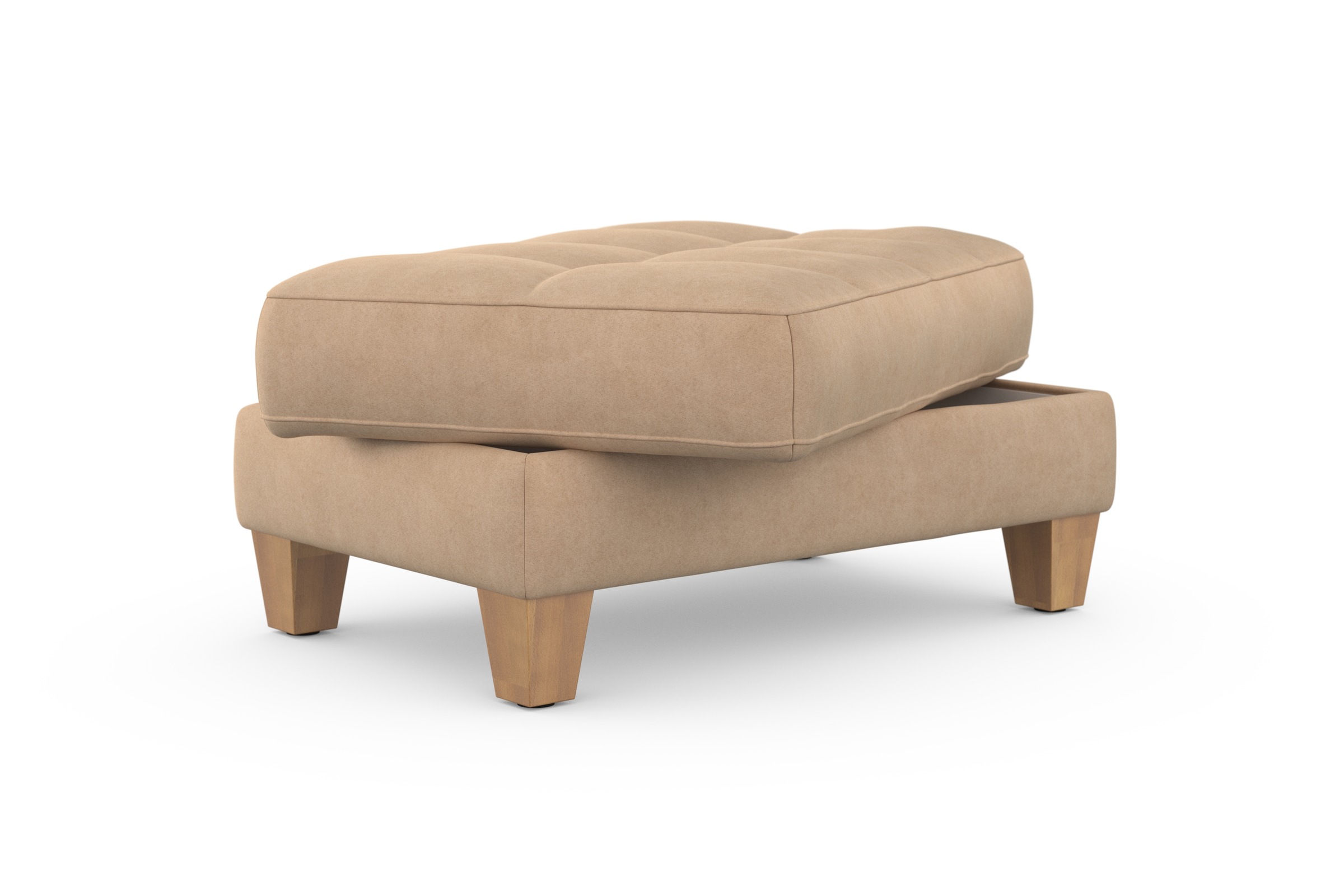 sit&more Stauraumhocker »Westham«, wahlewise mit/ohne Federkern