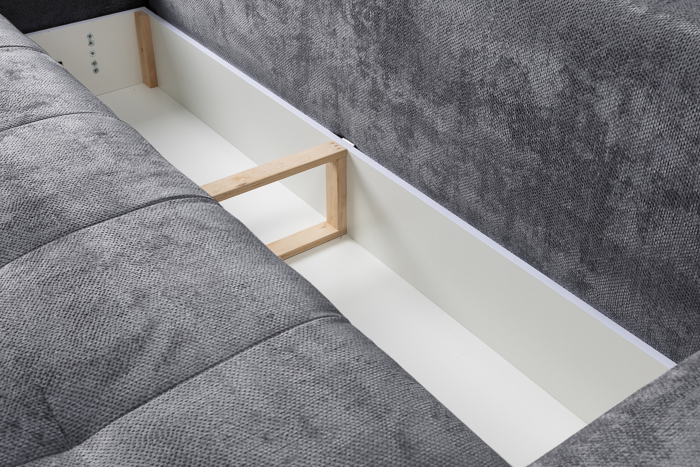 exxpo - sofa fashion Big-Sofa »Elma Mega Schlafsofa, Breite 280, bequem und komfortabel« inkl. Bettfunktion und Bettkasten,toller Sitzkomfort, Steppung im Sitz