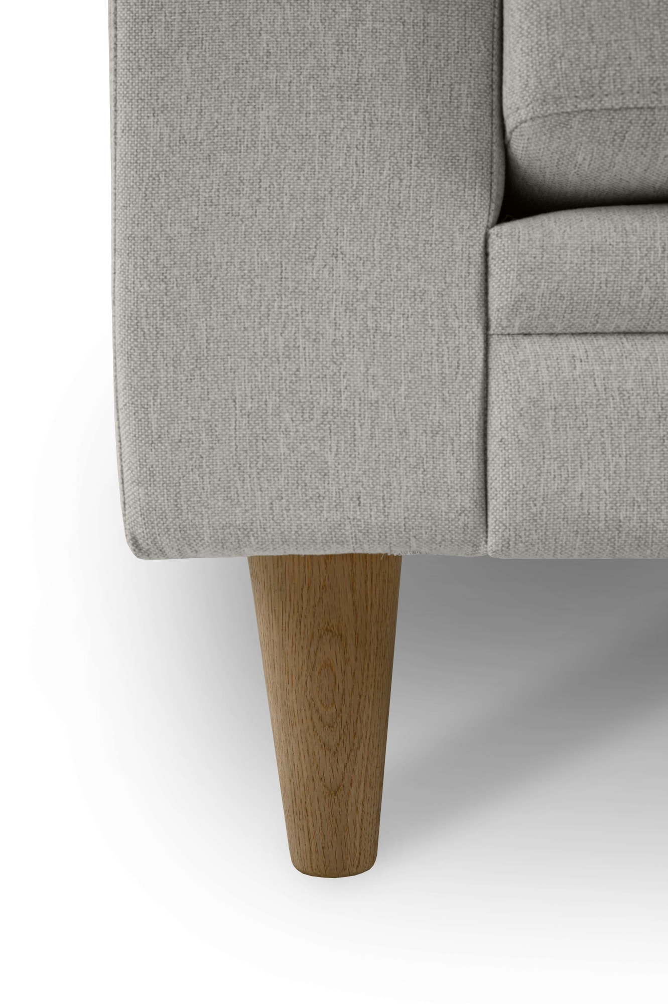 Home affaire Sessel »Arellano, Breite 93 cm«, klassisches Design, mit Massivholzfüßen, Webstoff fein