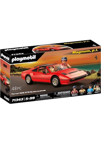 Konstruktions-Spielset »Magnum, p.i. Ferrari 308 GTS Quattrovalvole (71343)«, (48 St.)