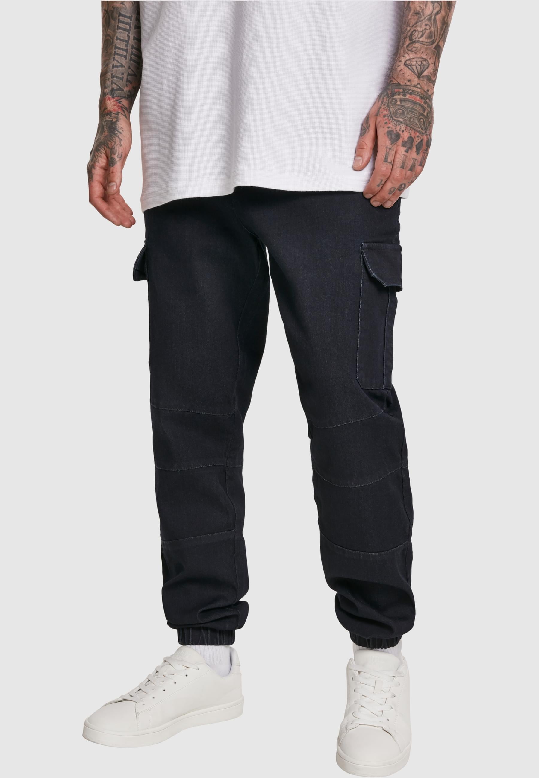 URBAN CLASSICS Stoffhose »Urban Classics Herren Cargo Jogging Jeans«