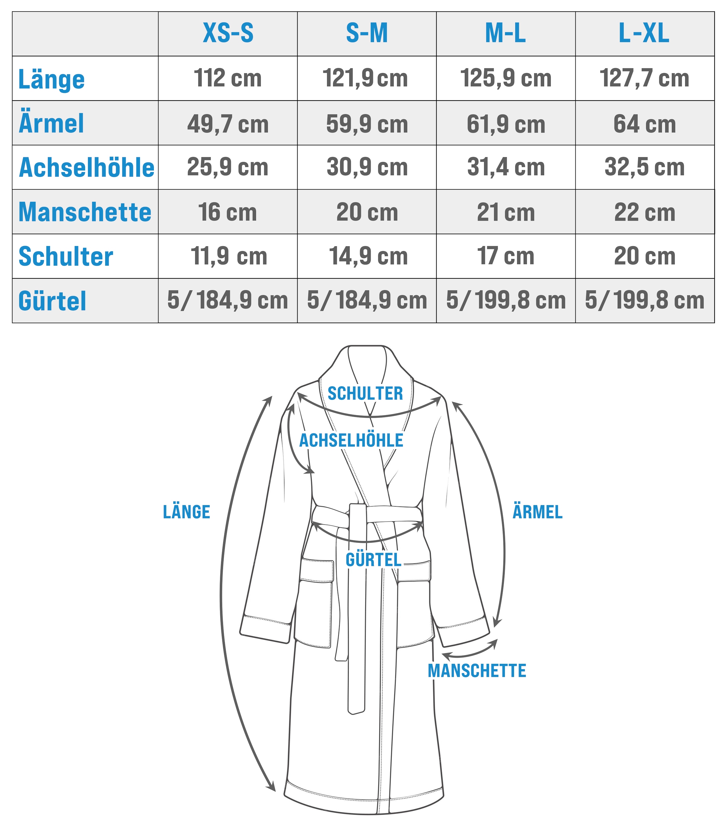 HAMMETEX Bademantel »Bademantel 100% Baumwolle Unisex, 400 GSM, Weich & Saugfähig«, (Packung), ideal für Sauna & Spa, Hotelbademantel, Morgenmantel
