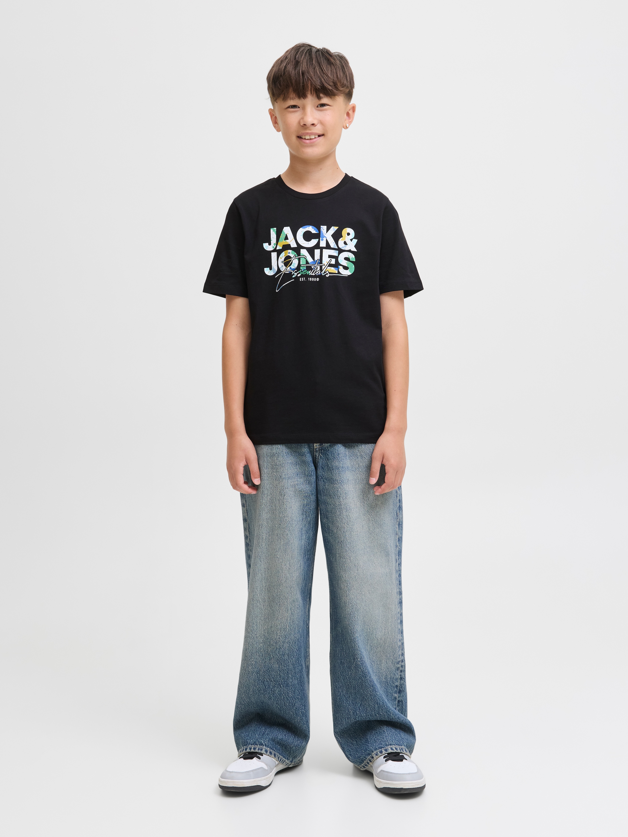 Jack & Jones Junior T-Shirt »JJGEPLAS TEE SS CREW NECK JNR«