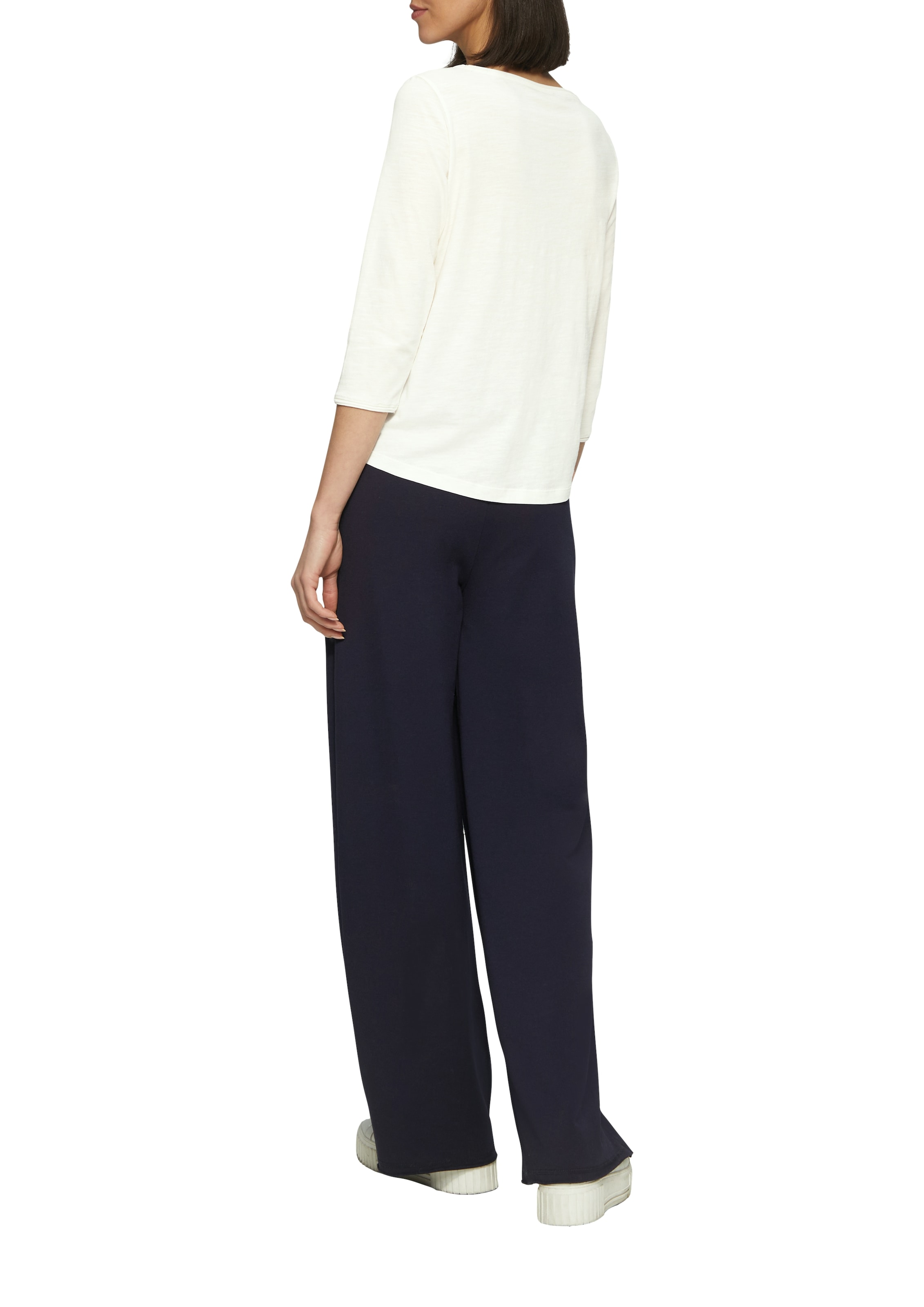s.Oliver Langarmshirt, aus Flammgarn