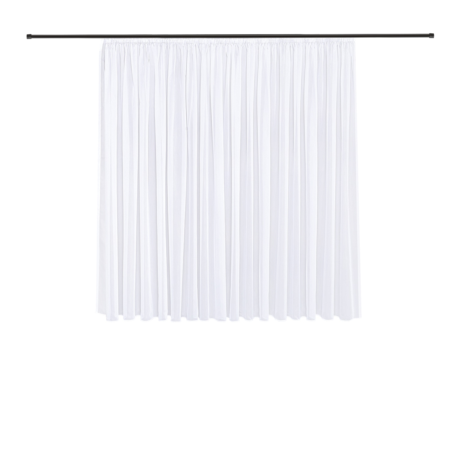 Gerster Gardine »Estella« Kräuselband 1 Stk. tlg. Store Effekt-Voile recyce günstig online kaufen