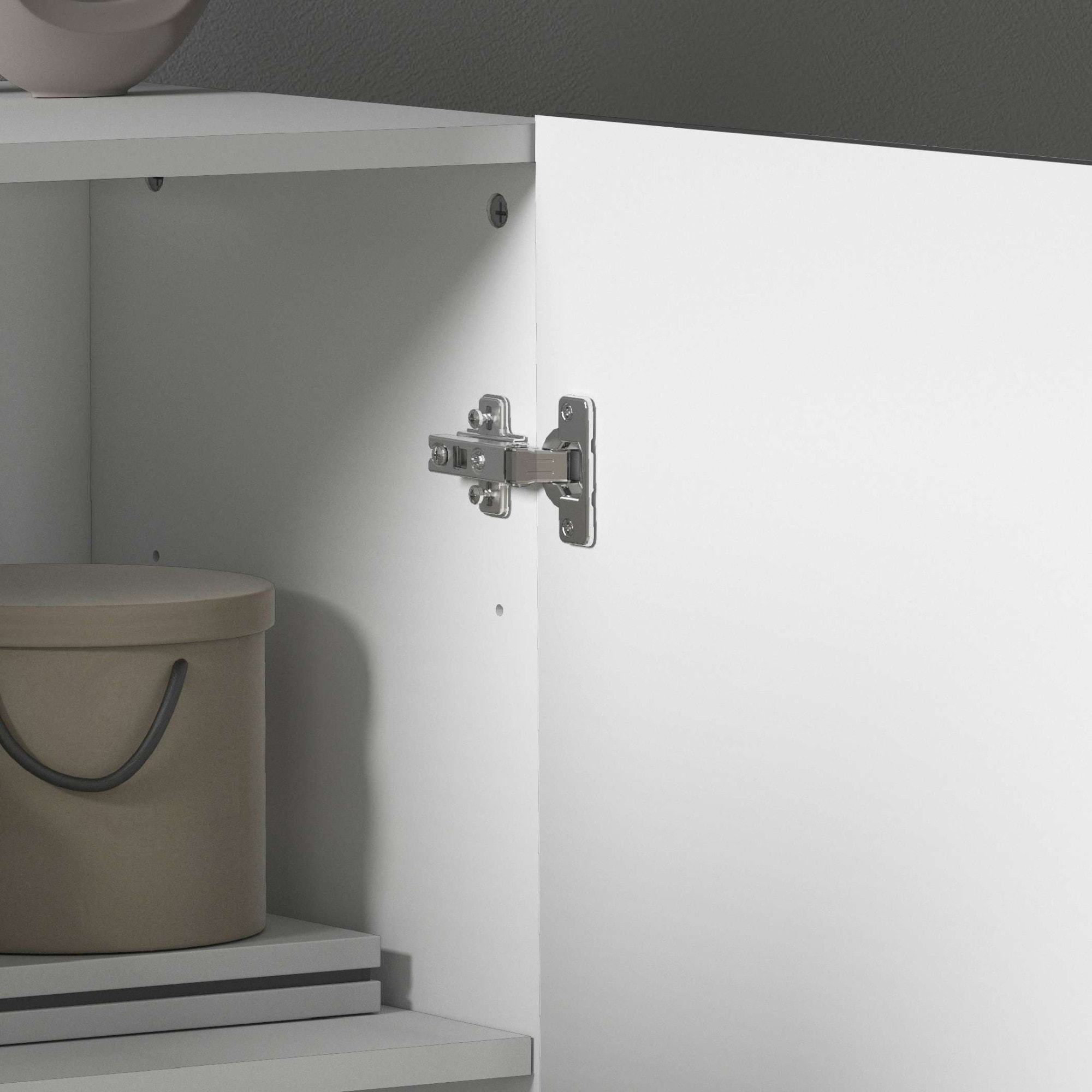 INOSIGN Aktenschrank »Essential, Mehrzweckschrank, Büroschrank mit 2 Türen«, & verstellbaren Einlegeböden, Höhe 86 oder 166 cm, Made in Italy
