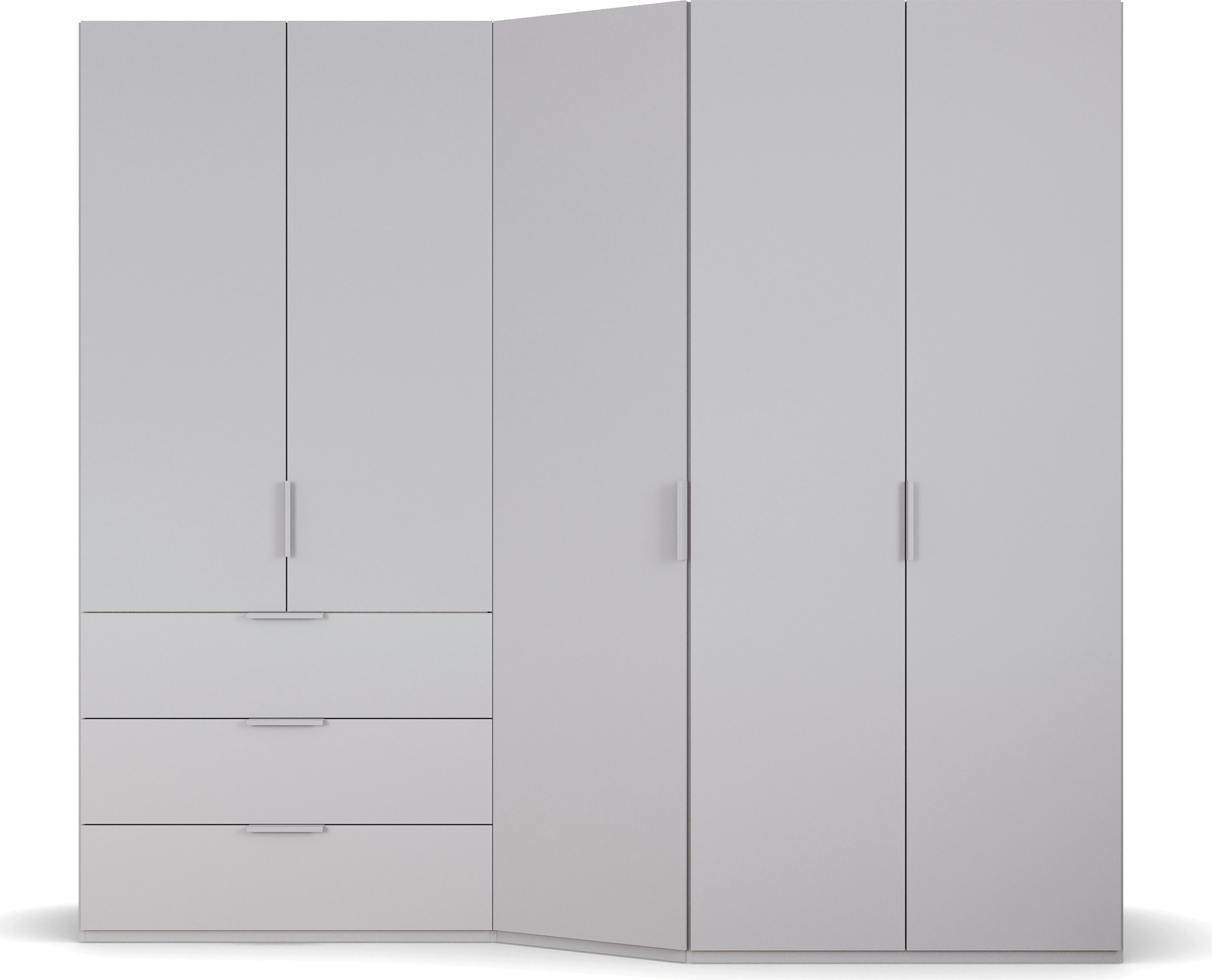 rauch Drehtürenschrank »Kleiderschrank Schrank Garderobe Wäscheschrank WAVE«, in 2 unterschiedlichen Tiefen, mit Soft-Close Funktion MADE IN GERMANY