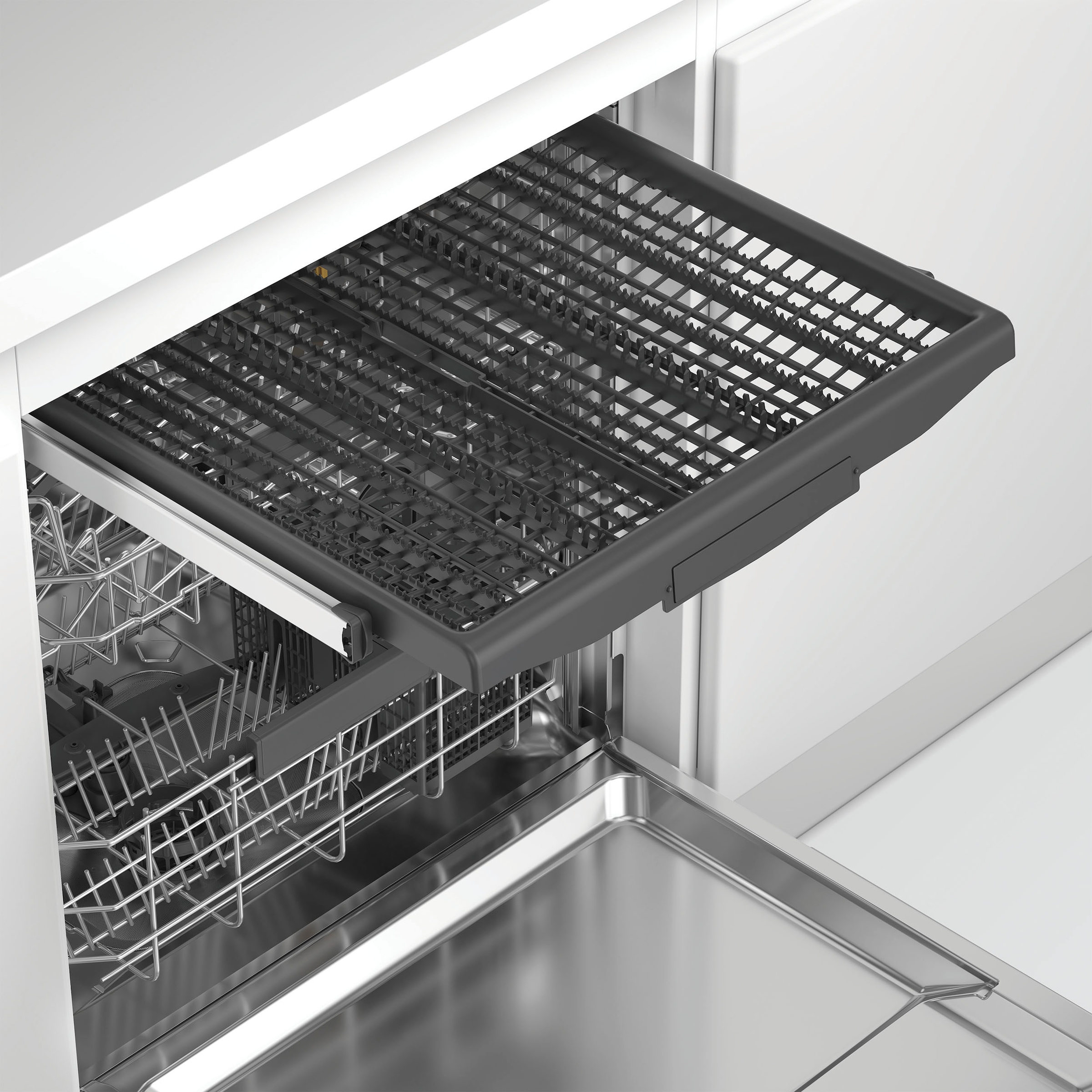 BAUKNECHT Unterbaugeschirrspüler »OBUC Ecosilent2 7540« 8,9 l 14 tlg. Maßgedecke ActiveDry – automatische Türöffnung für bessere Trocknungsergebnisse