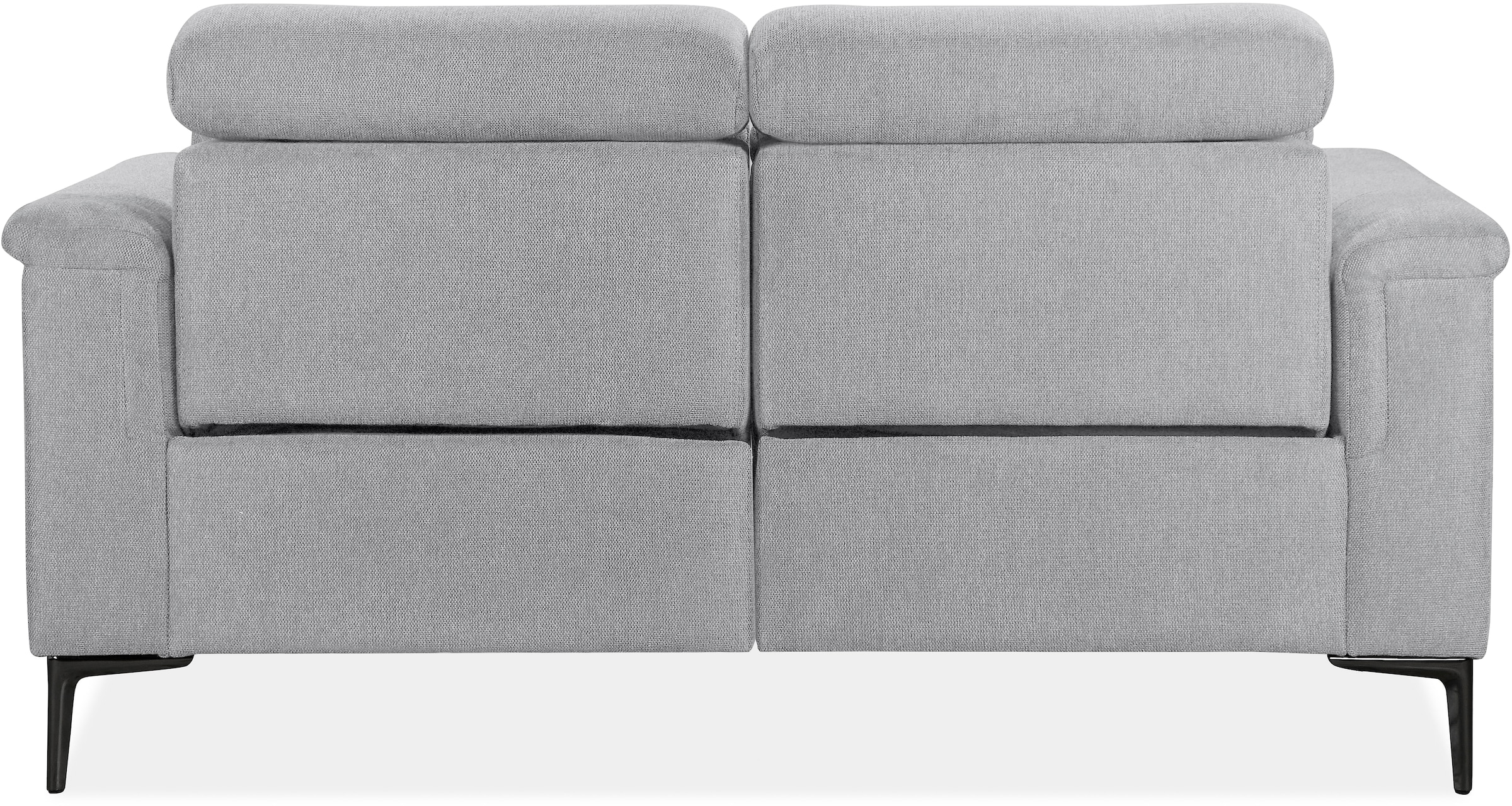 OTTO home 2-Sitzer »Lund, mit Relaxfunktion und Kopfteilverstellung« manuell od. elektrisch (m.USB-C), Echtleder, Kunstleder, Webstoff