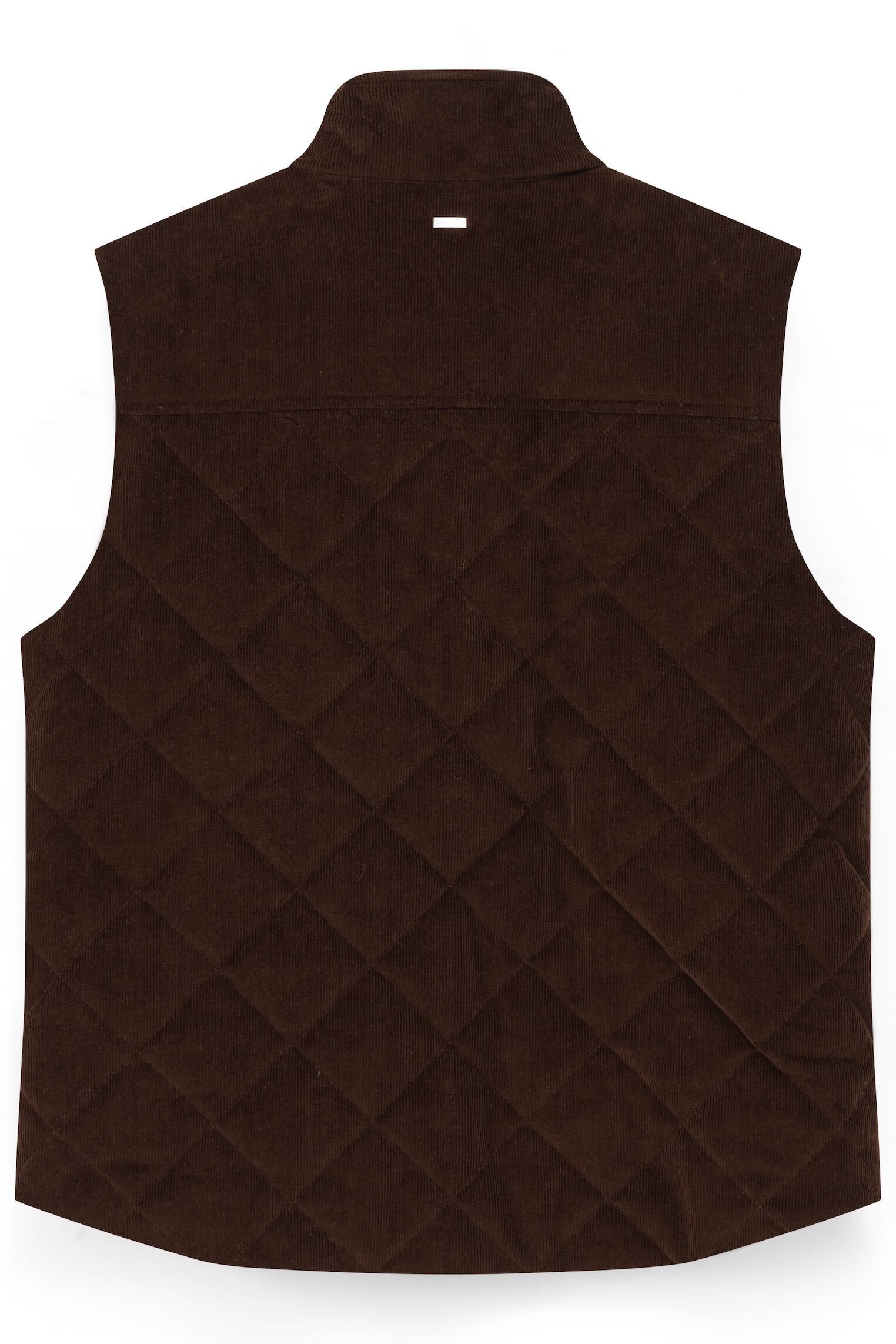 bugatti Cordweste »Regular Fit« mit Stehkragen und Druckknöpfen