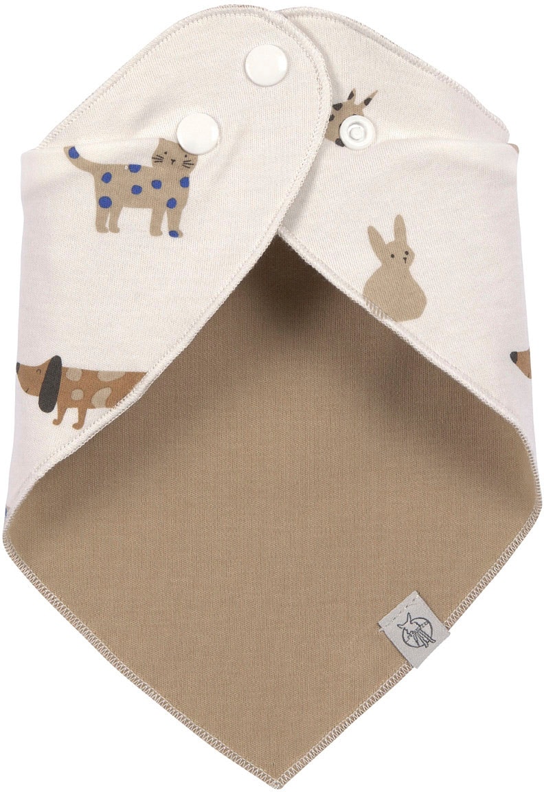 LÄSSIG Dreieckstuch »Little Mateys, Bandana, royal blue«, für Babys; Bio-Baumwolle