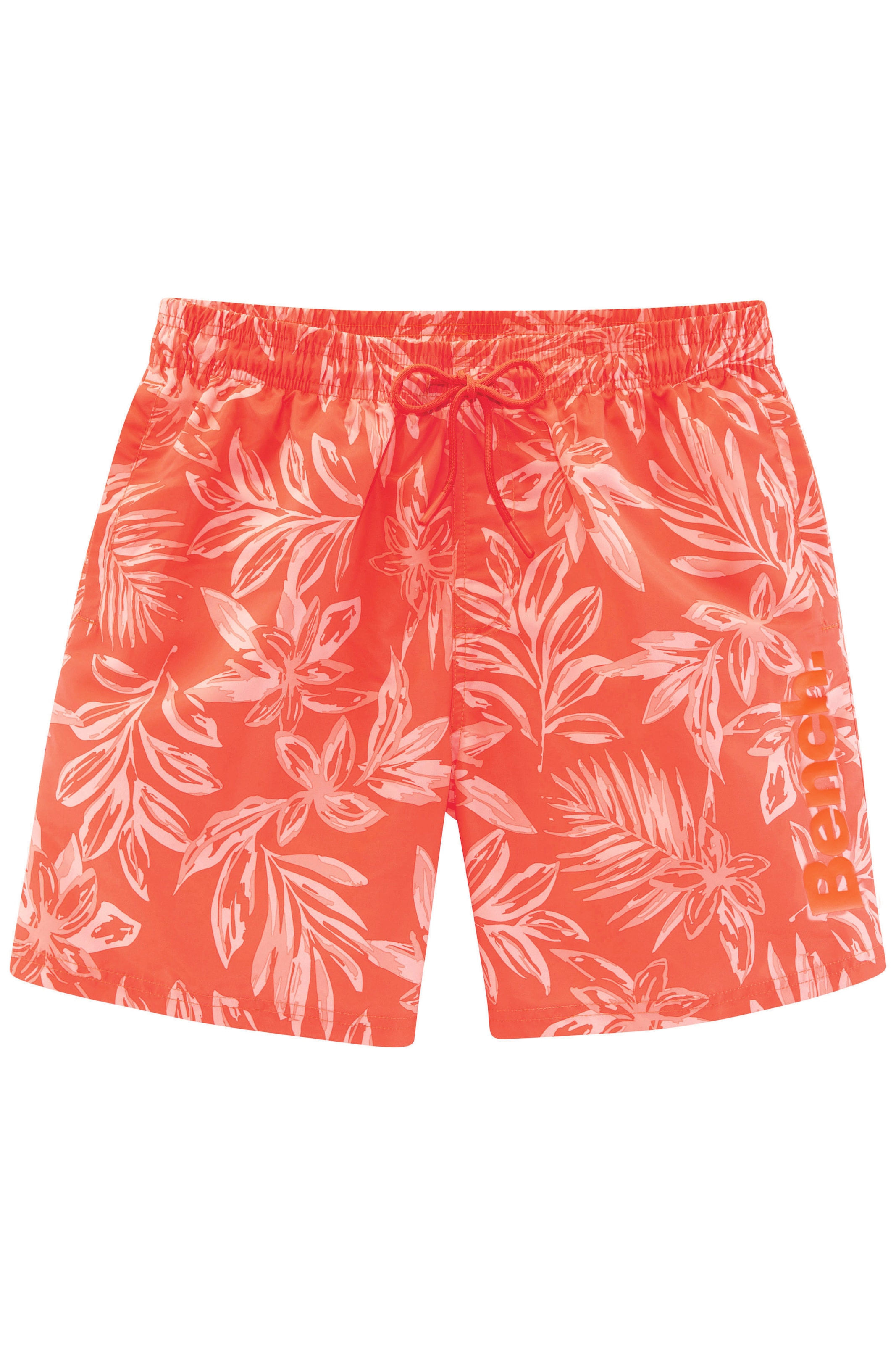 Bench. Badeshorts mit modernem Hawaii-Print