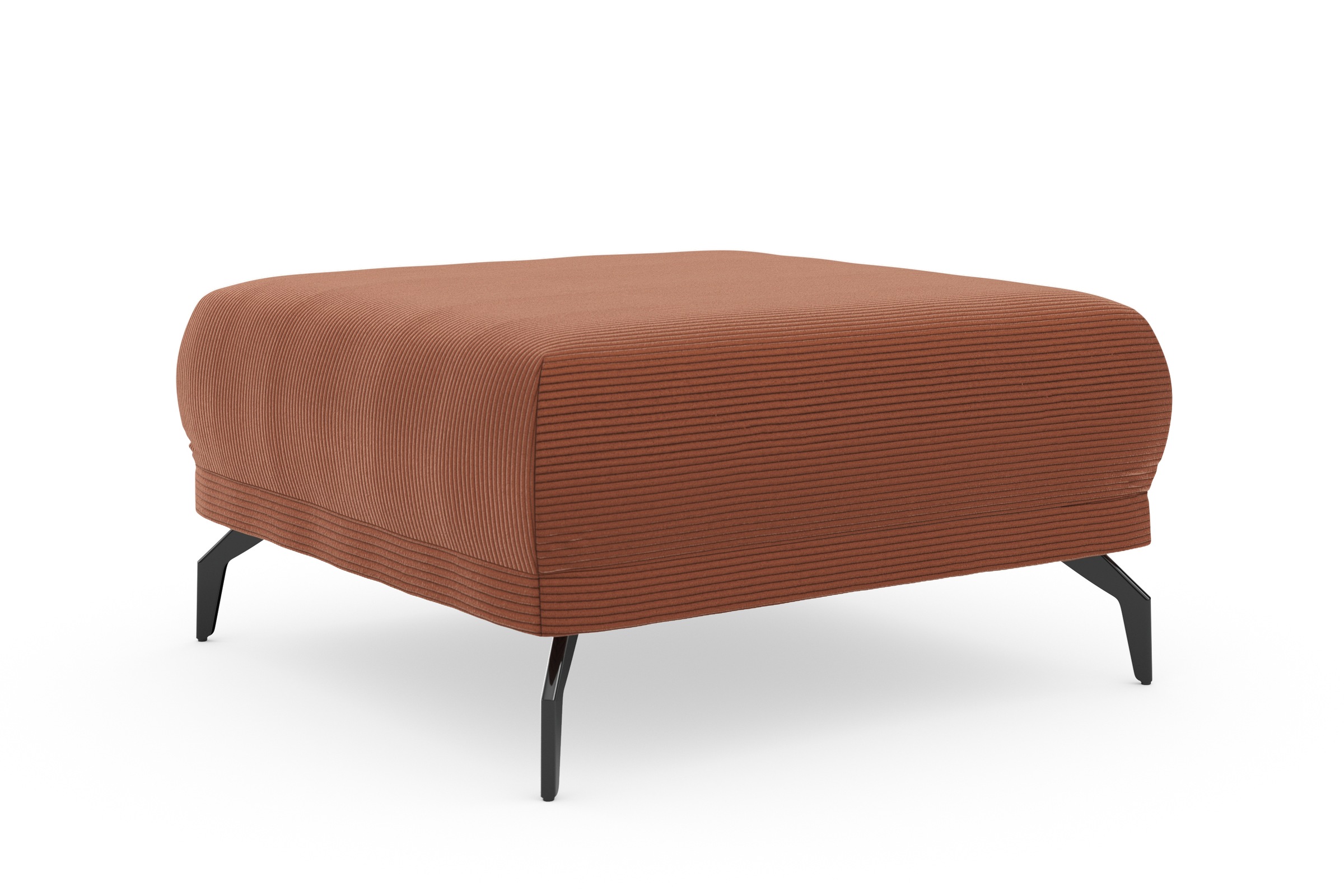 Home affaire Hocker »Coco« Cord-Bezug in 2 Ausführungen, Füßen 15 cm hoch günstig online kaufen