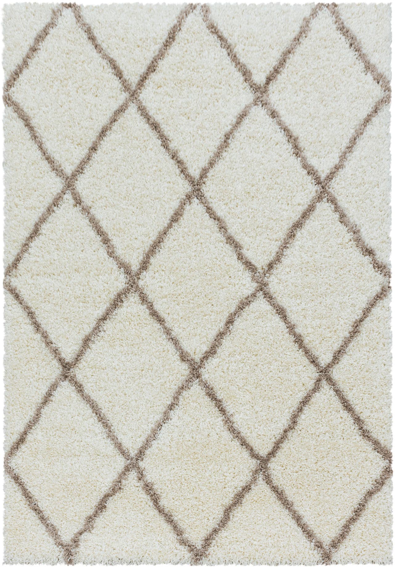 Ayyildiz Teppiche Hochflor-Teppich »ALVOR 3401«, rechteckig, 50 mm Höhe, Shaggy, Langflor, Läufer, pflegeleicht, Wohnzimmer