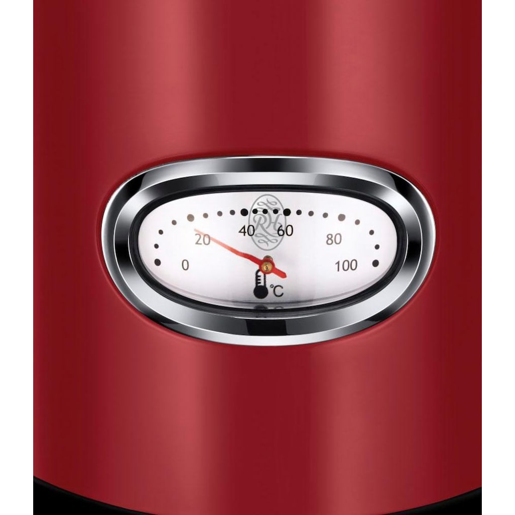 RUSSELL HOBBS Wasserkocher »WK 21670-70 Retro Red«, 1,7 l, 2400 W