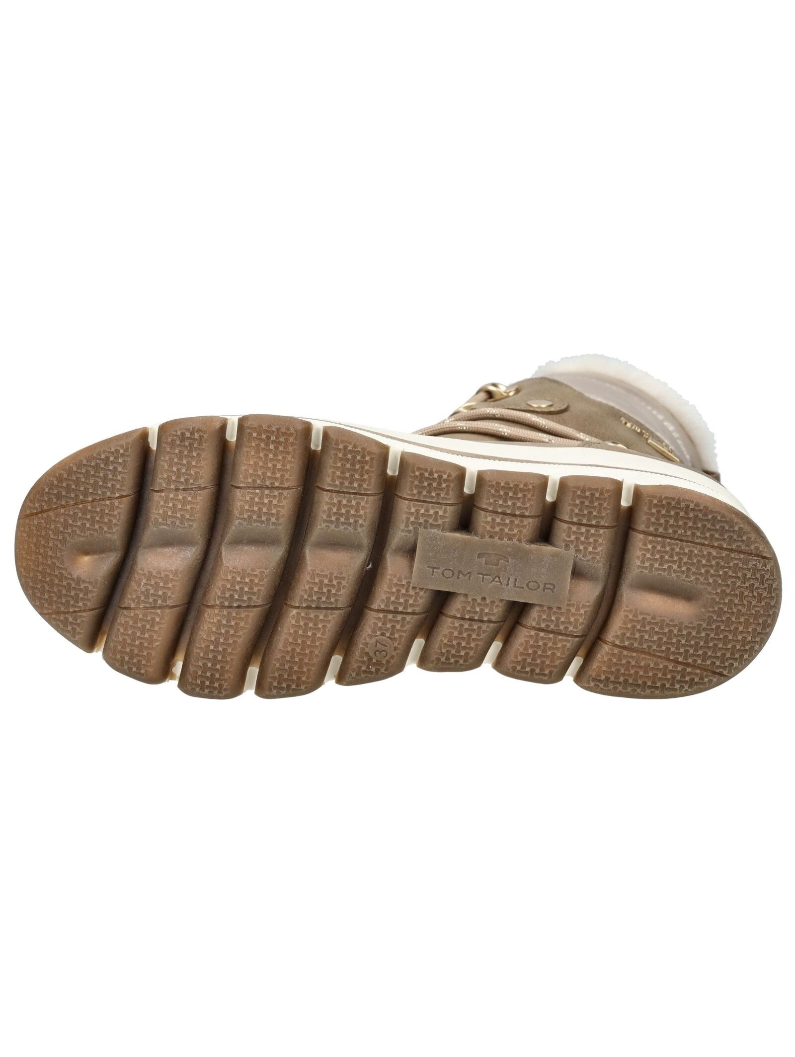 TOM TAILOR Schnürstiefelette »Tom Tailor Stiefelette Lederimitat/Textil«