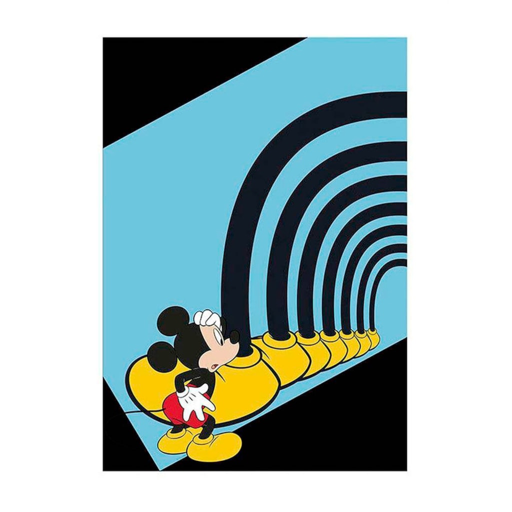 Komar Poster »Mickey Mouse Foot Tunnel«, Disney, (1 St.)