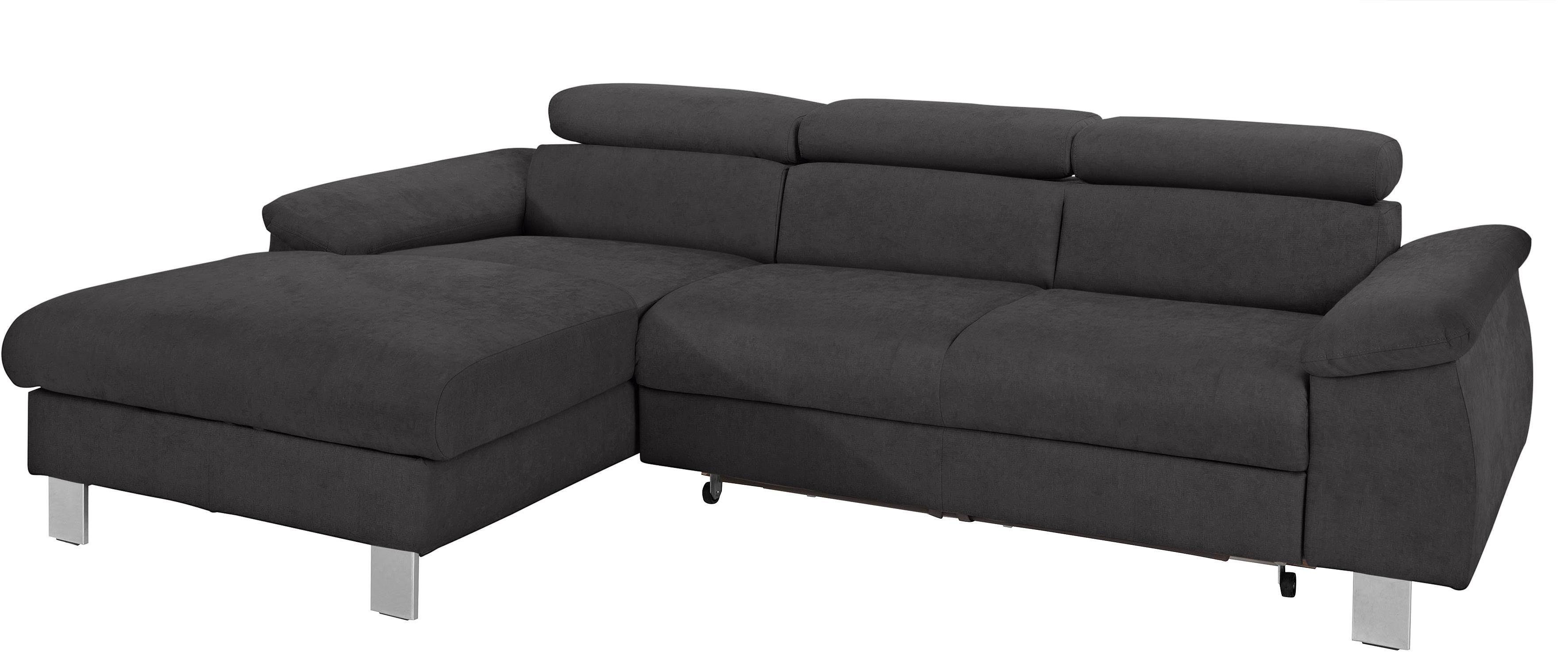 COTTA Polstergarnitur »Komaris L-Form, B: 242 bzw. 100 cm (Set: Ecksofa & H günstig online kaufen