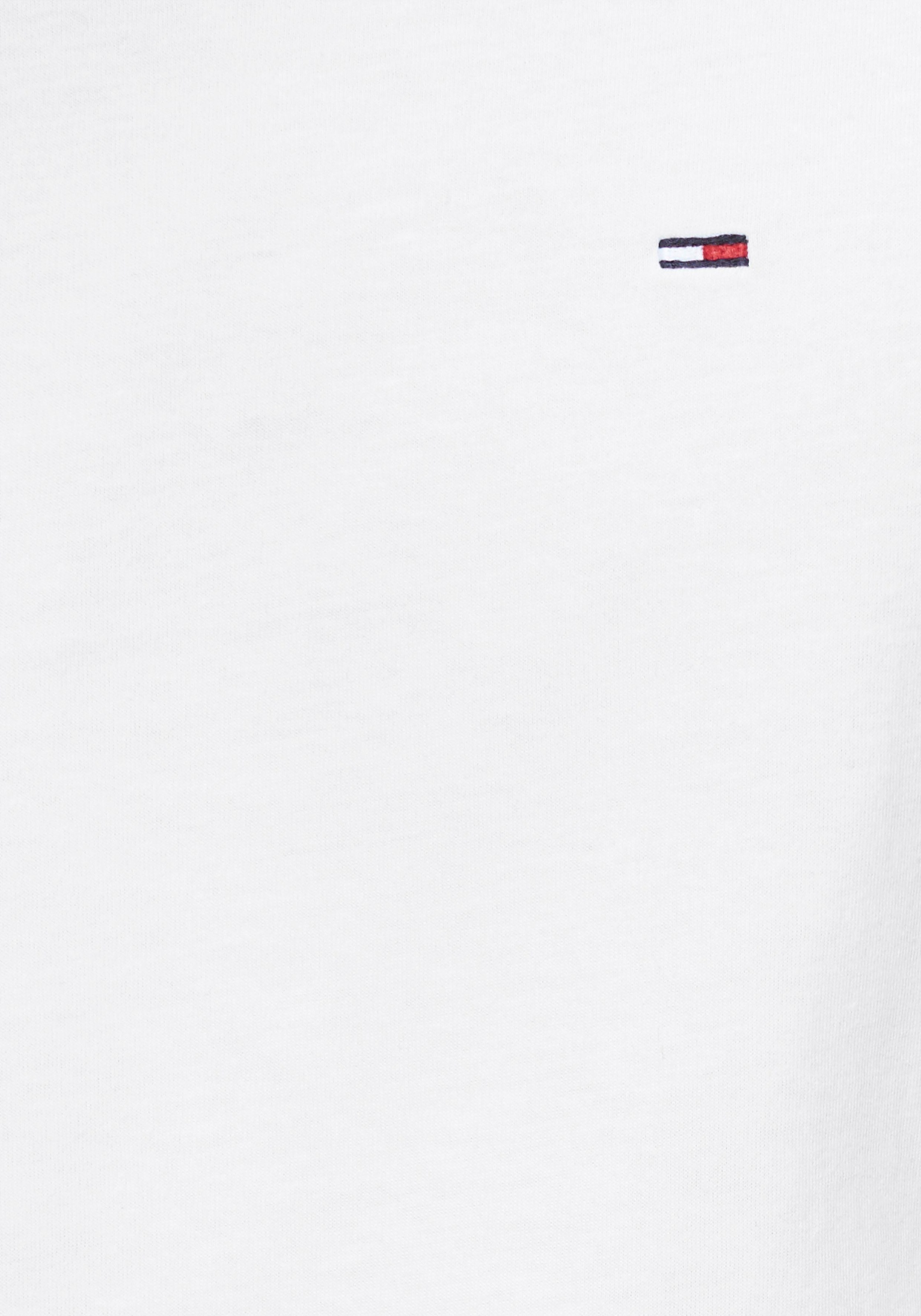 Tommy Jeans T-Shirt »TJM ESSENTIAL SOLID TEE«, Regular Fit mit Rundhalsausschnitt und dezenter Logo-Flag