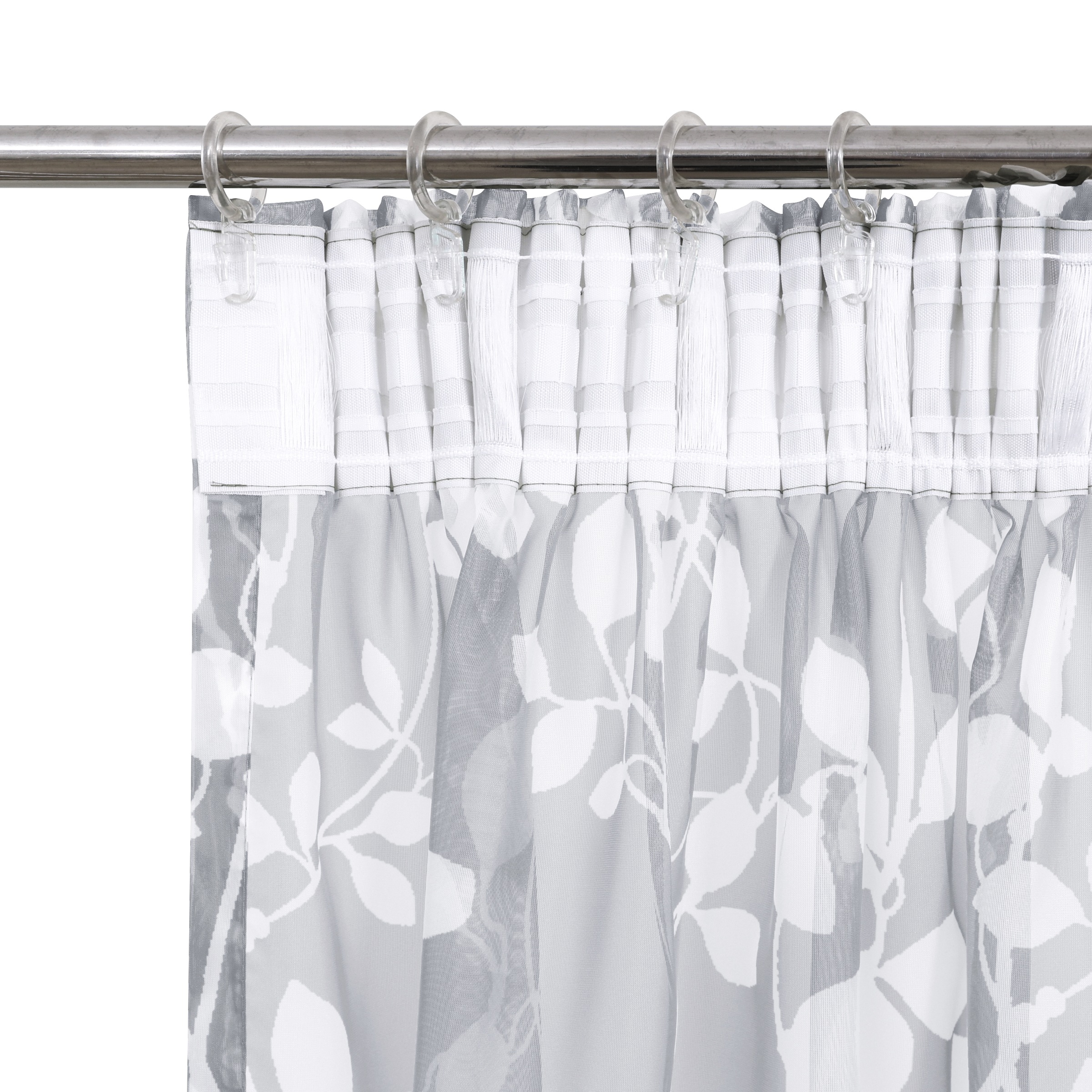 OTTO home Gardine »Issoire« Multifunktionsband 1 Stk. tlg. Wohnzimmer, Schlafzimmer, Esszimmer, gemustert und halbtransparent