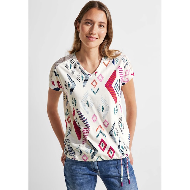 Cecil T-Shirt, mit überschnittenen Schultern online bestellen