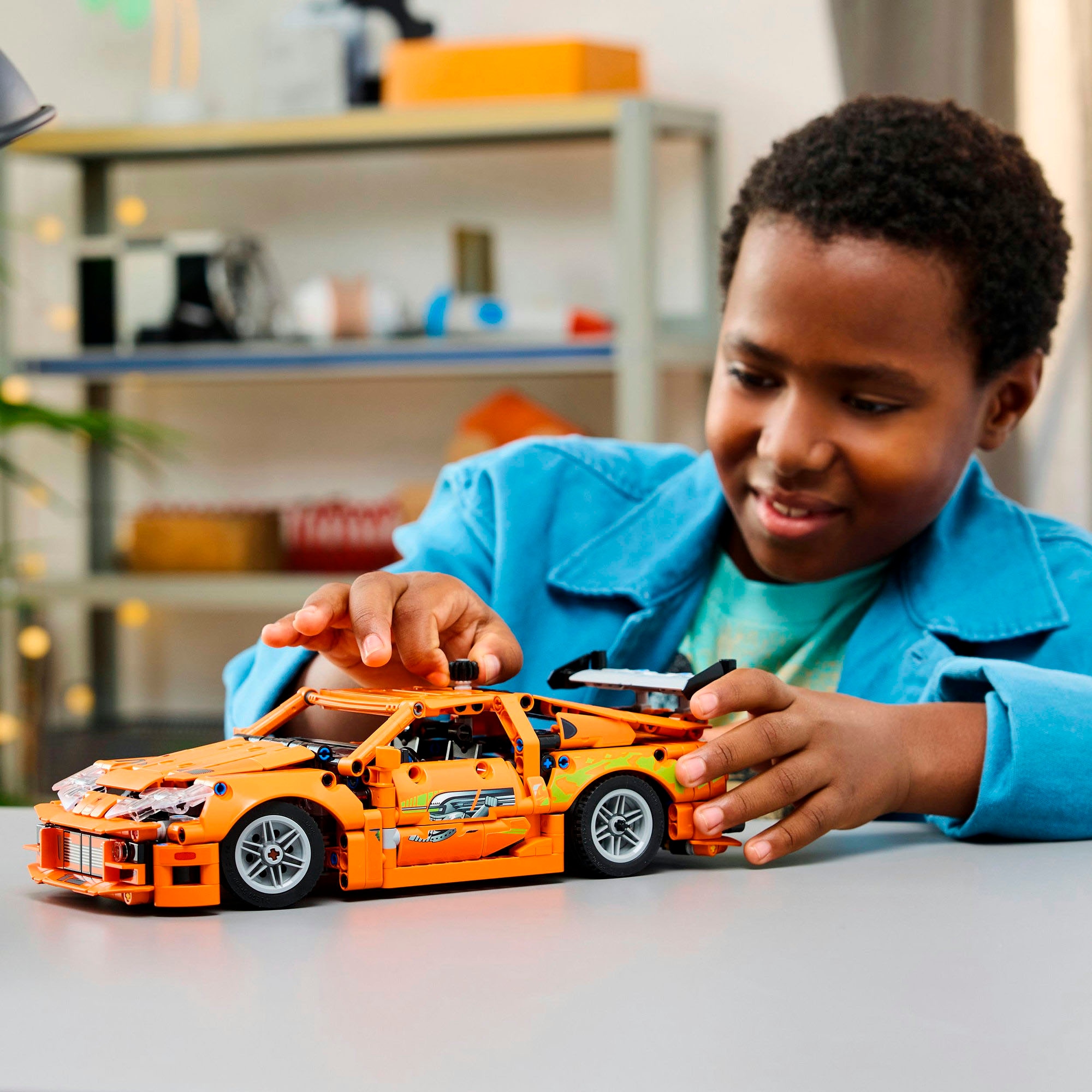 LEGO® Konstruktionsspielsteine »Fast and Furious Toyota Supra MK4 (42204), LEGO® Technic«, (810 St.), Made in Europe
