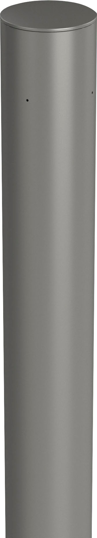 BIOHORT Zaunpfosten Steher für Sichtschutz zum Einbetonieren quarzgrau-metallic