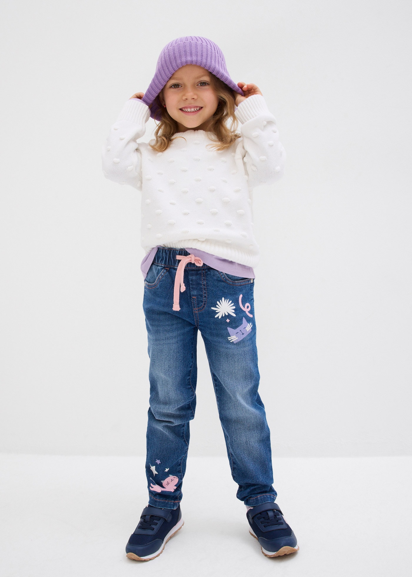 bonprix Straight-Jeans »Straight-Jeans Mid Waist«, Straight-Jeans Mid Waist
