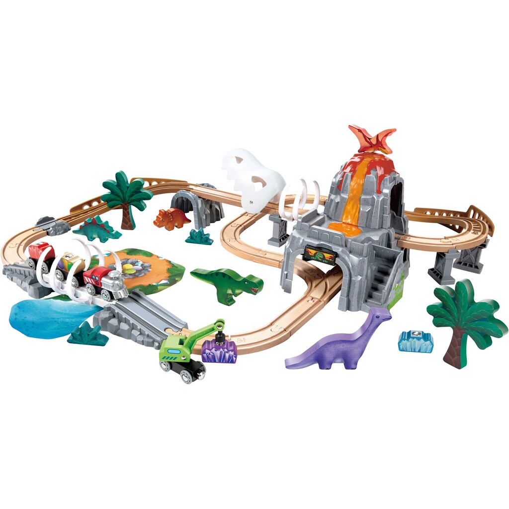 Hape Spielzeug-Eisenbahn »Dino-Eisenbahn-Abenteuer«